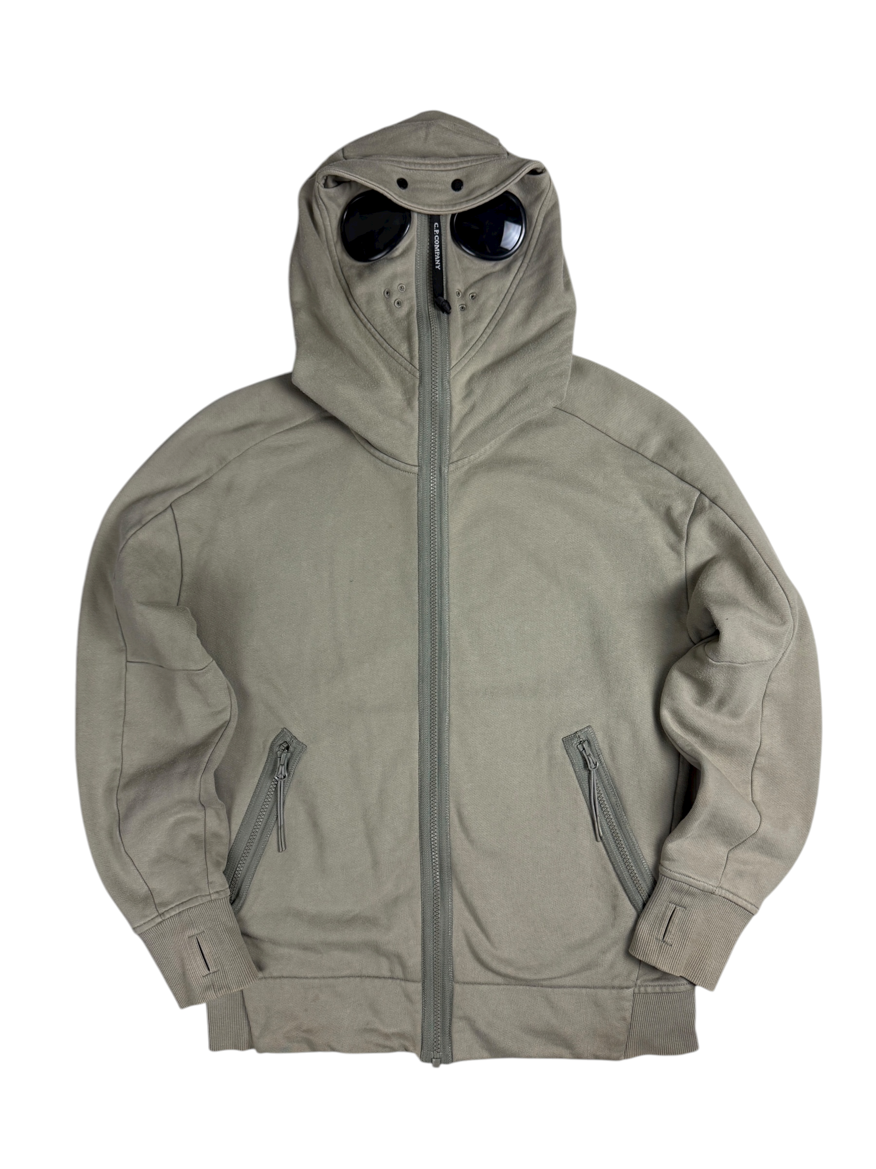 Gilet CP Company kaki / beige taille S - Vue de face