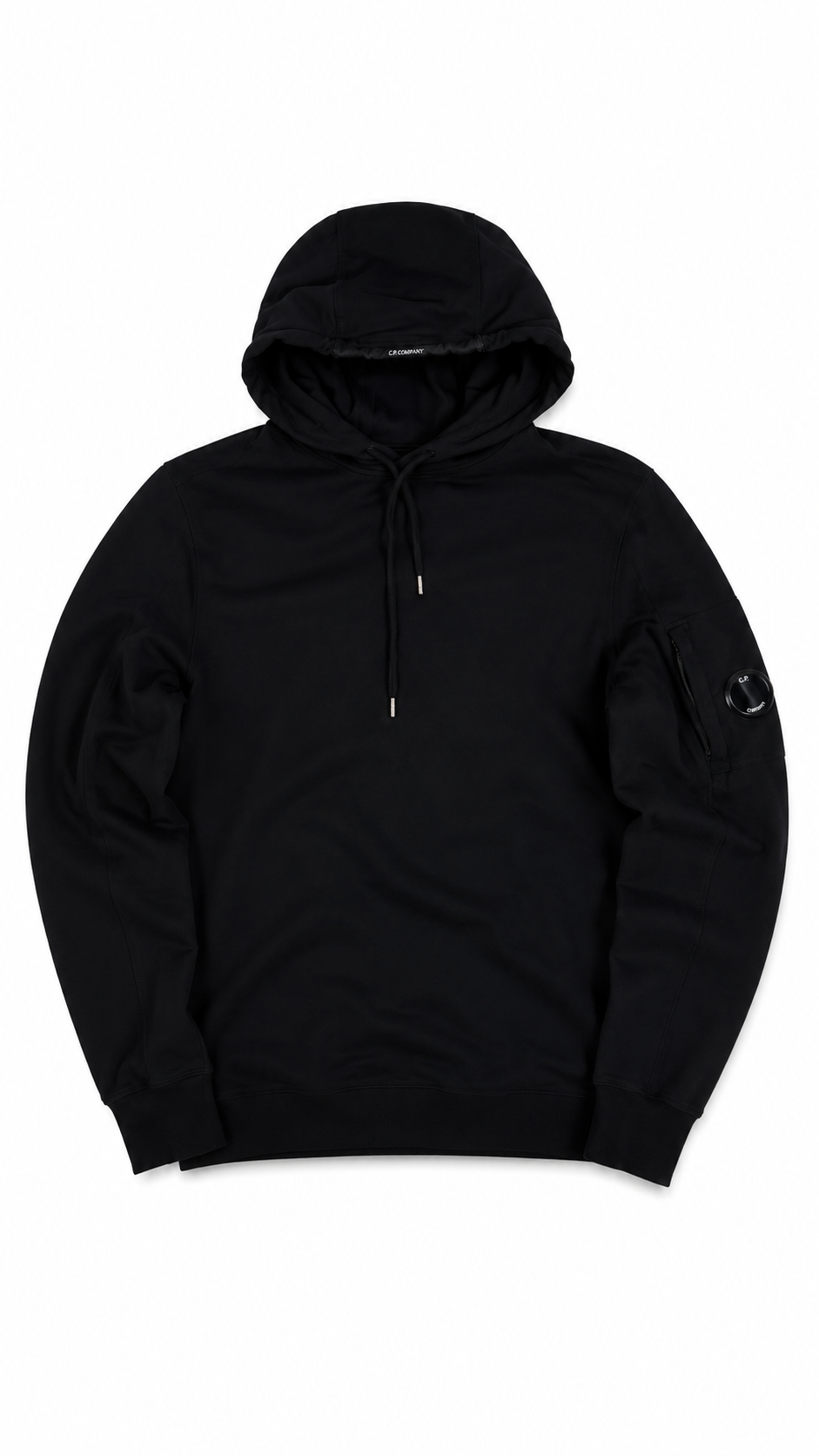 Hoodie Sweat-shirt C.P Company noir taille S - vue 1/4