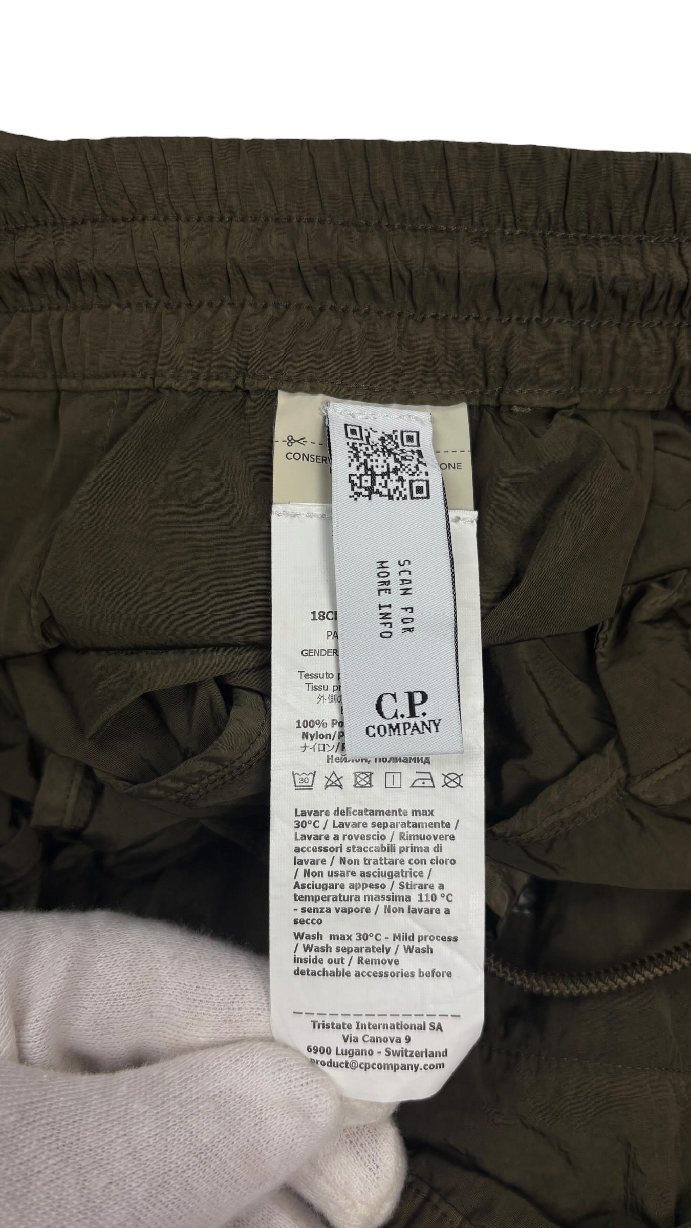 Pantalon Cargo C.P Company Chrome-R Lens kaki taille 50 - vue 6/6