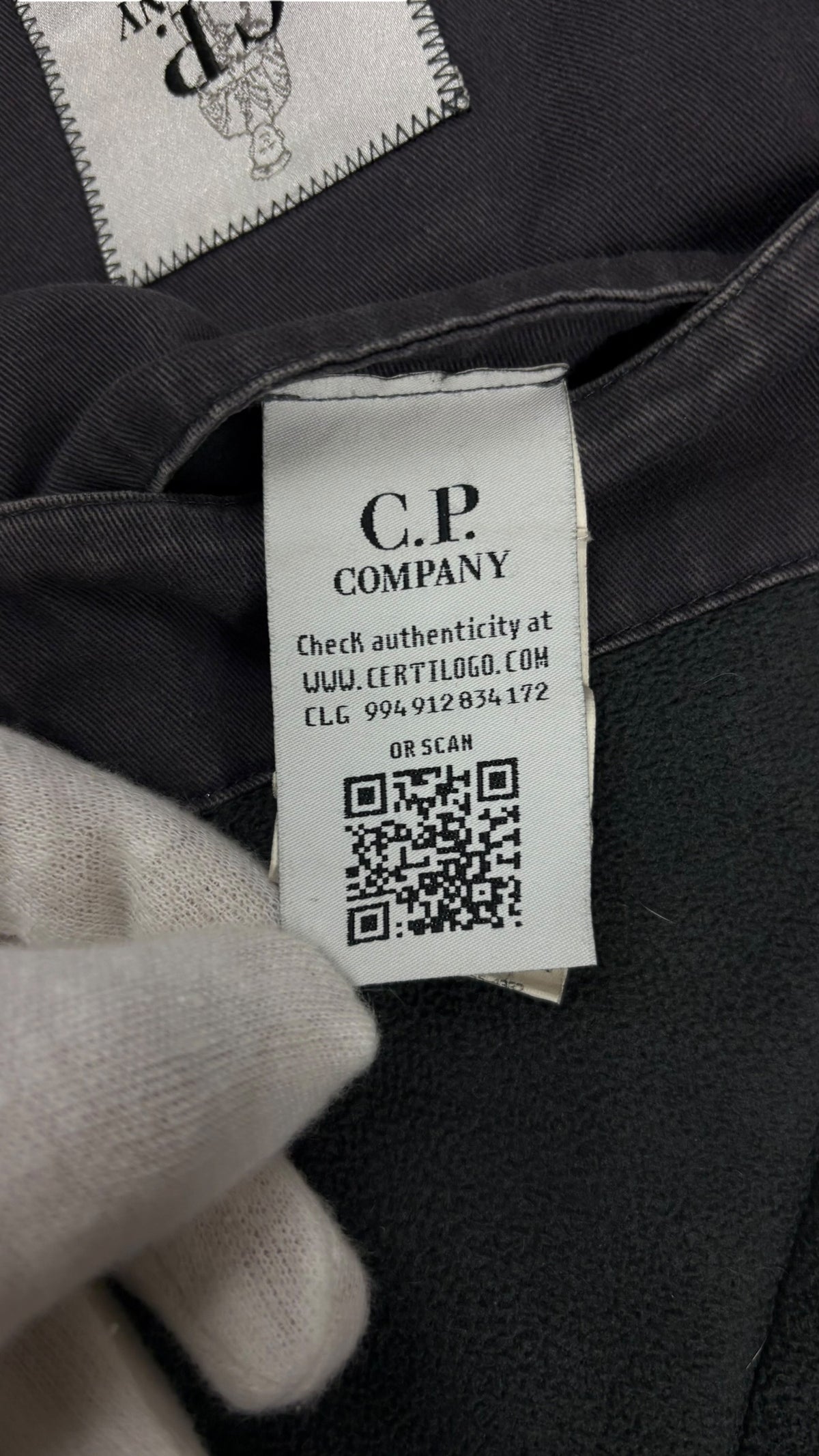Parka C.P Company Shell noir taille 44 - vue 6/6