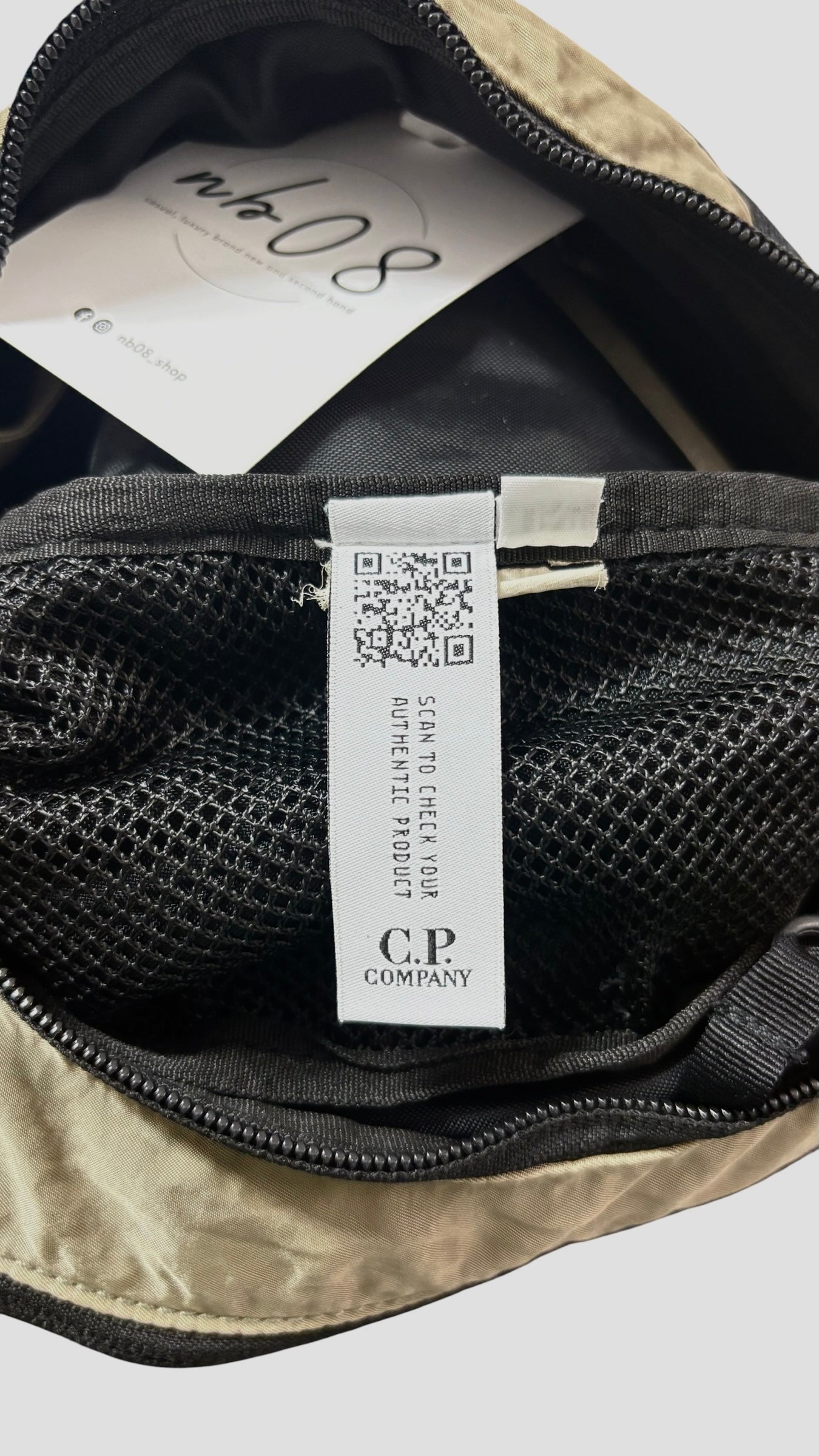 Sacoche bandoulière C.P Company Lens kaki taille unique - vue 5/5