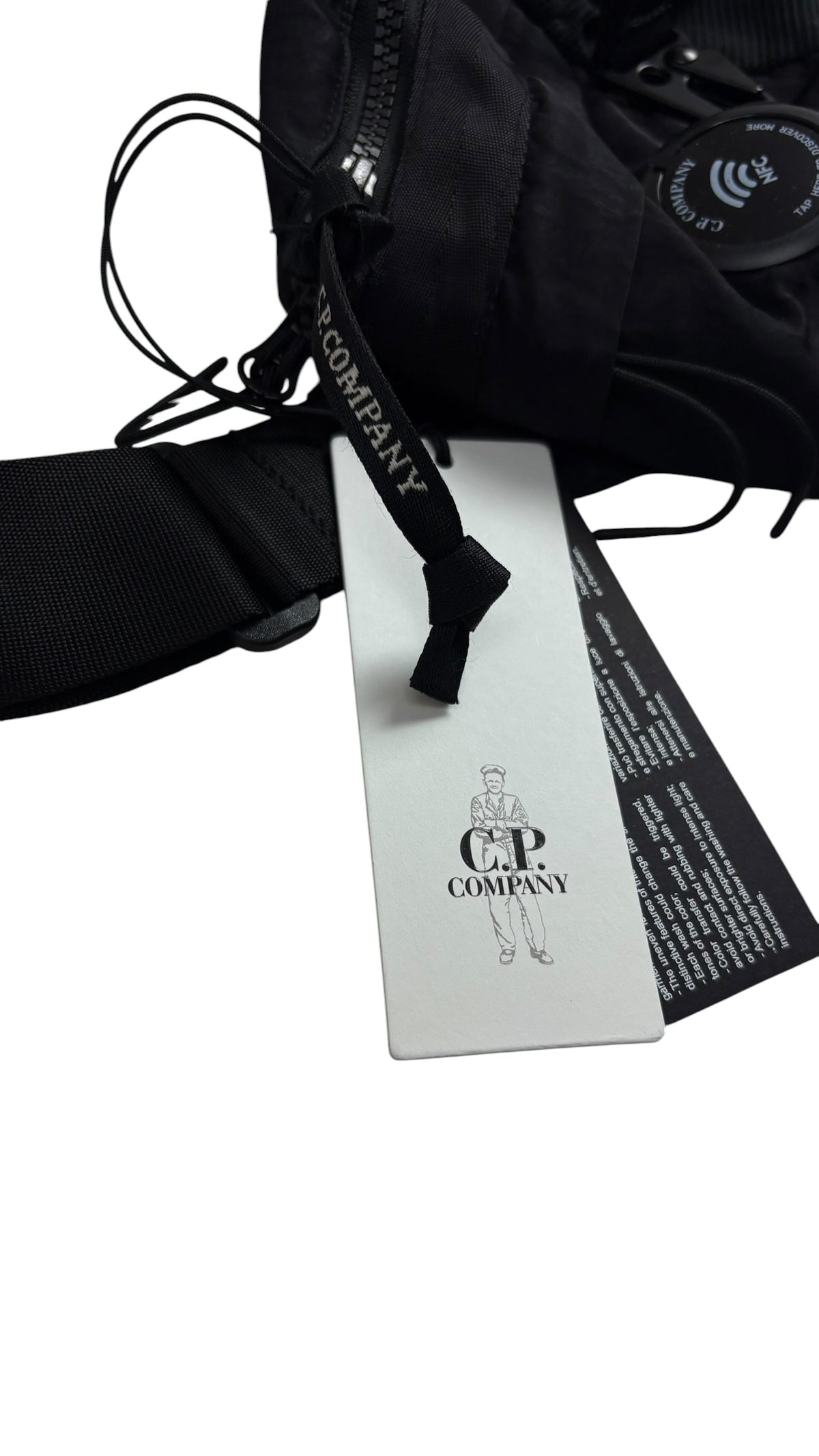 Sacoche C.P Company Nylon B Lens Mini noire neuve - vue 5/5