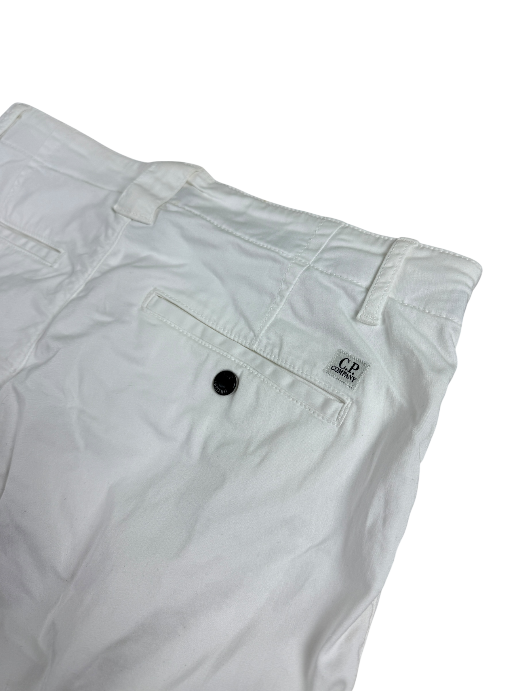 Short CP Company blanc taille 46 - Détail