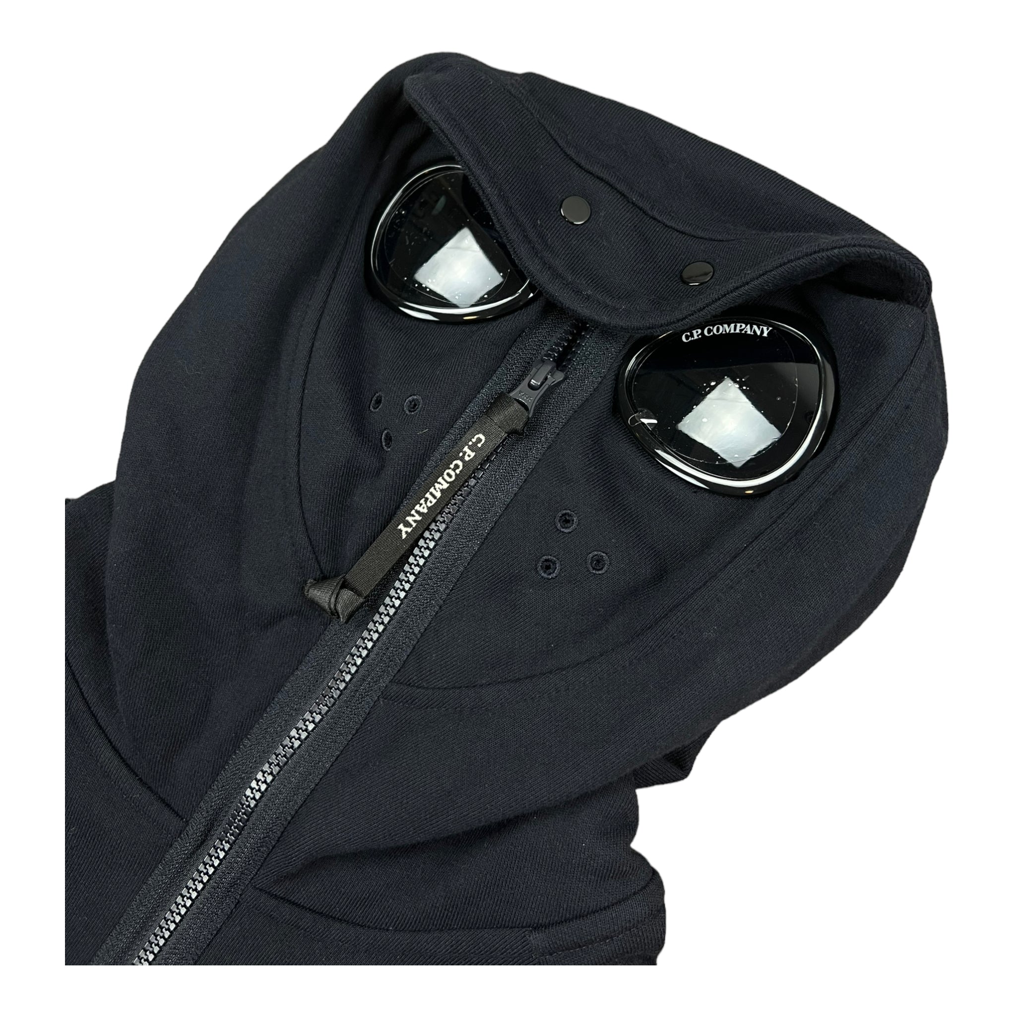 GILET CP COMPANY ZIP THROUGH GOGGLE HOODY - NB08