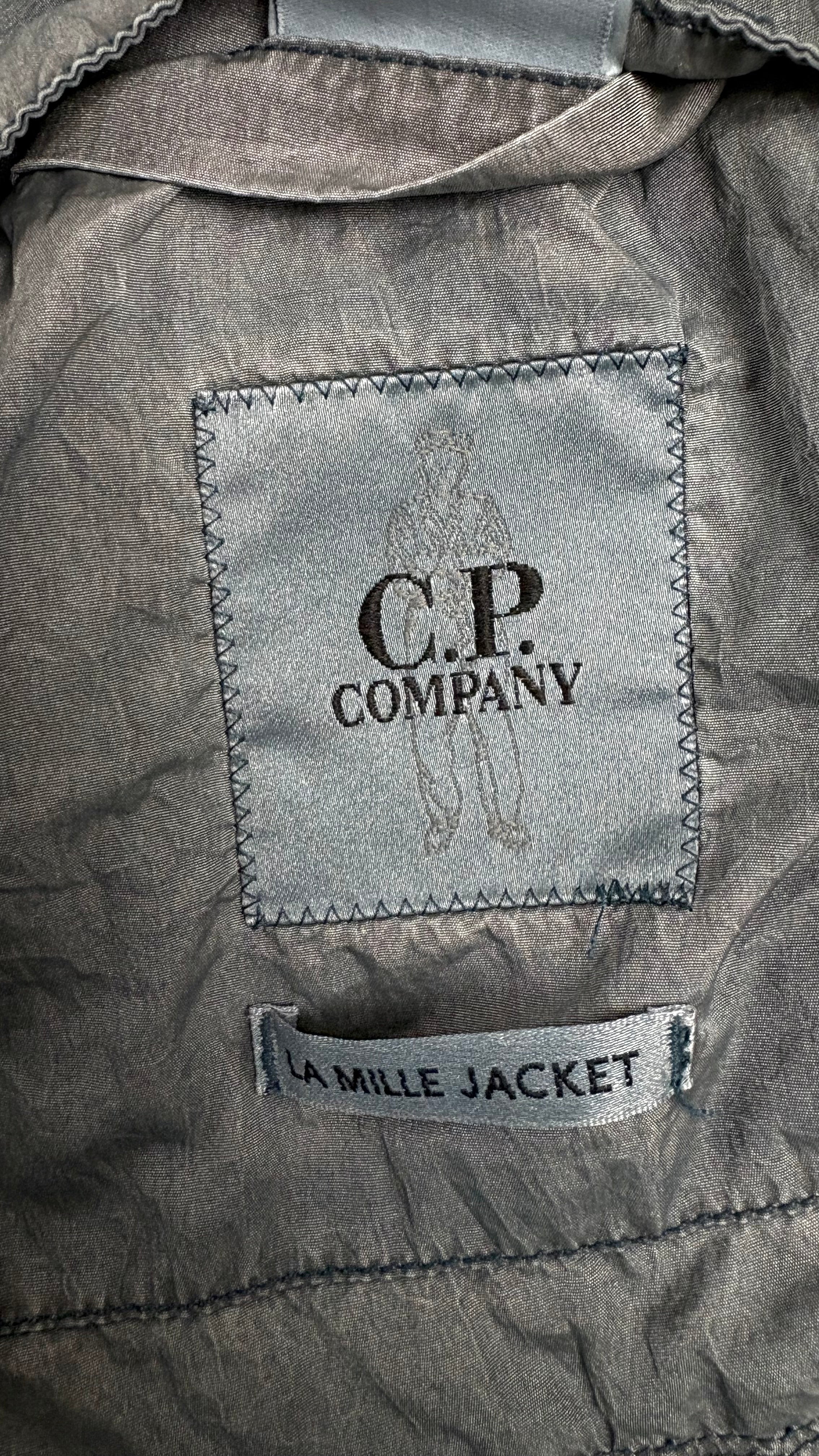 Veste C.P Company M.T.t.N La Mille Goggle Jacket bleu taille 46 - vue 5/6