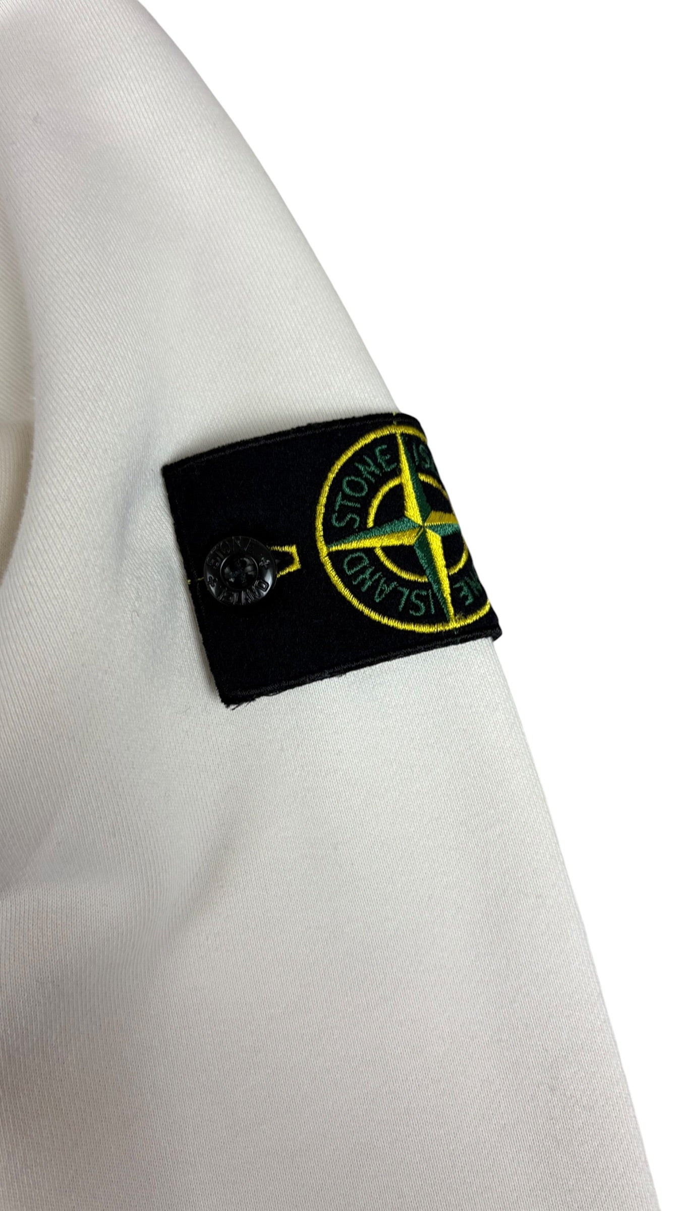 Crewneck Pull Stone Island crème taille S Collection 2026 - vue 2/4