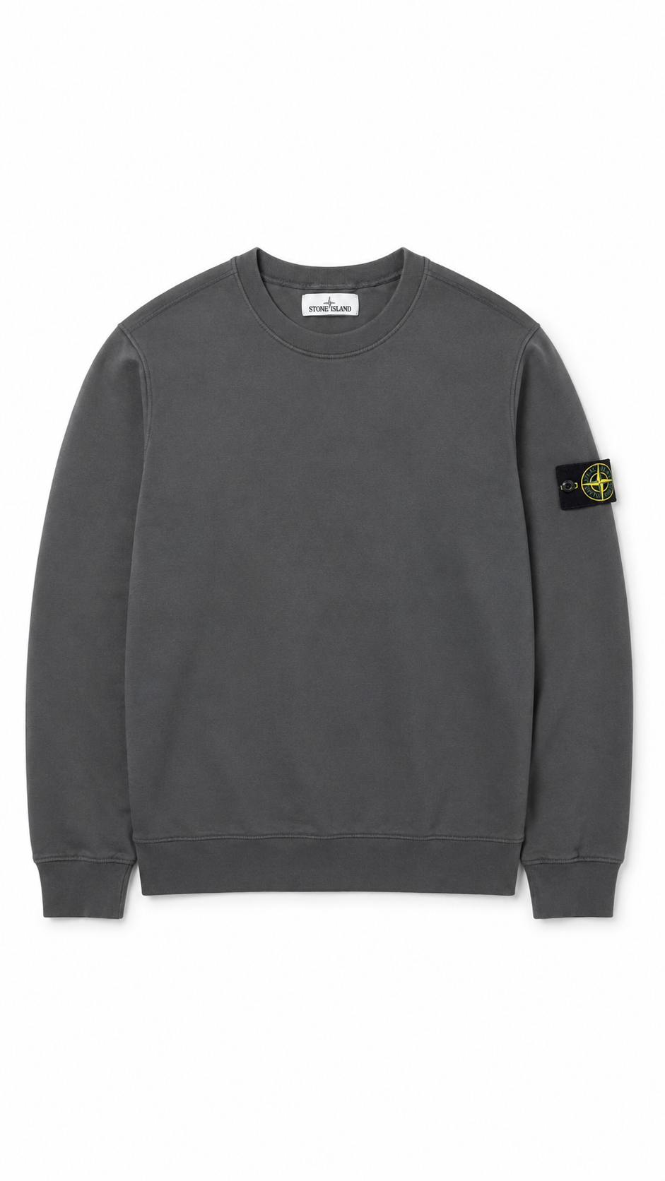 Crewneck Pull Stone Island gris taille M - vue 1/4