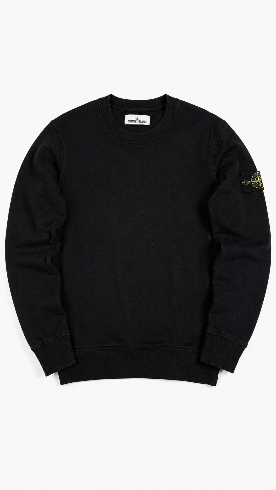 Crewneck Pull Stone Island noir taille M - vue 1/4