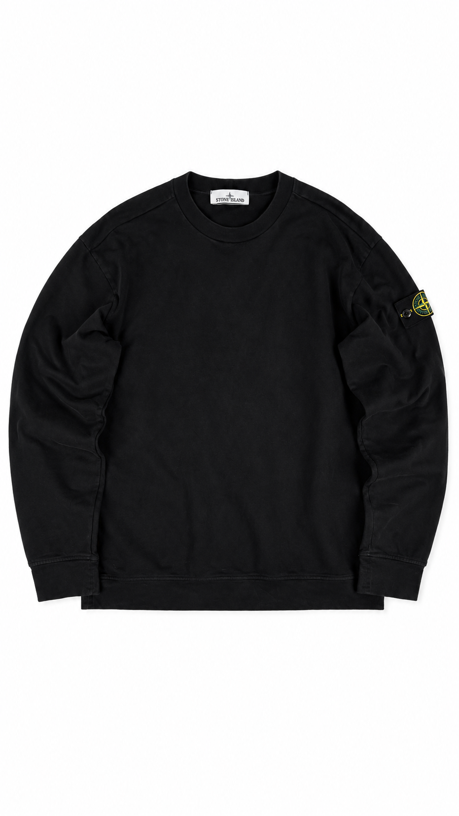 Crewneck Pull Stone Island noir taille M - vue 1/4