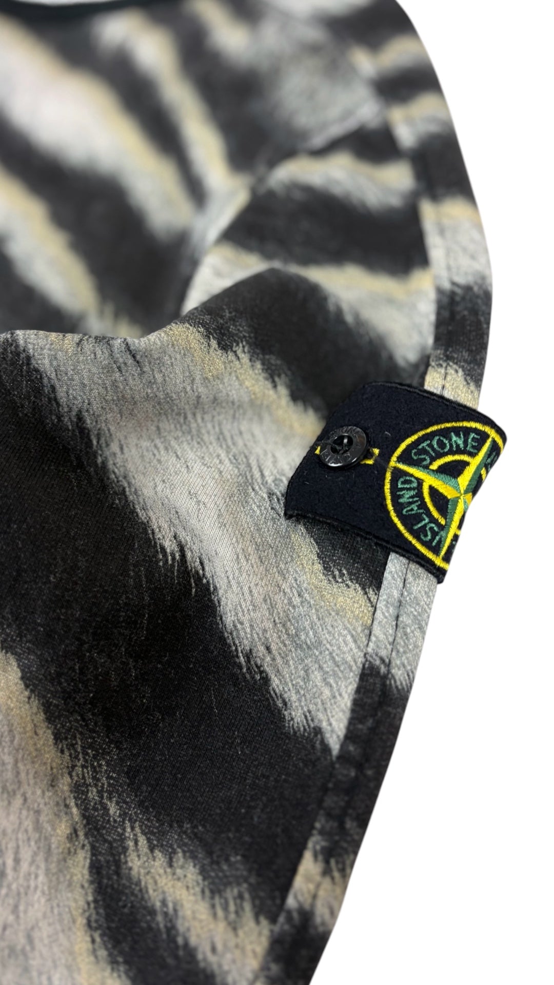 Crewneck Pull Stone Island Tiger Print Camouflage taille L - vue 2/4