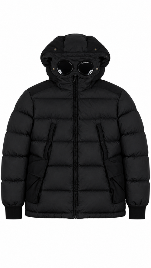 Doudoune à Capuche C.P Company Junior Taylon L Goggle - Noir - Taille 14 ans