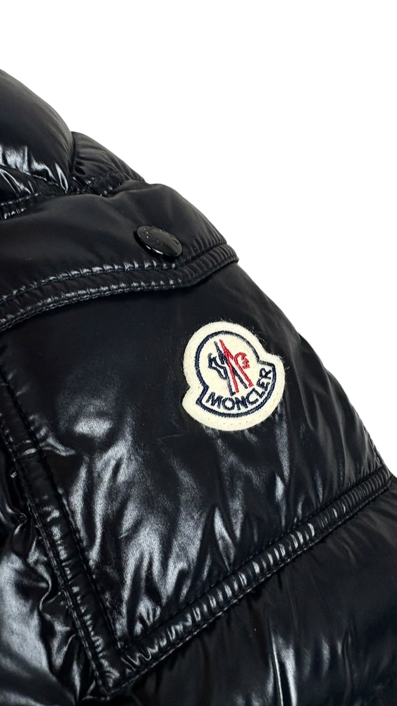 Doudoune Moncler Maya noir taille 1 - vue 2/6