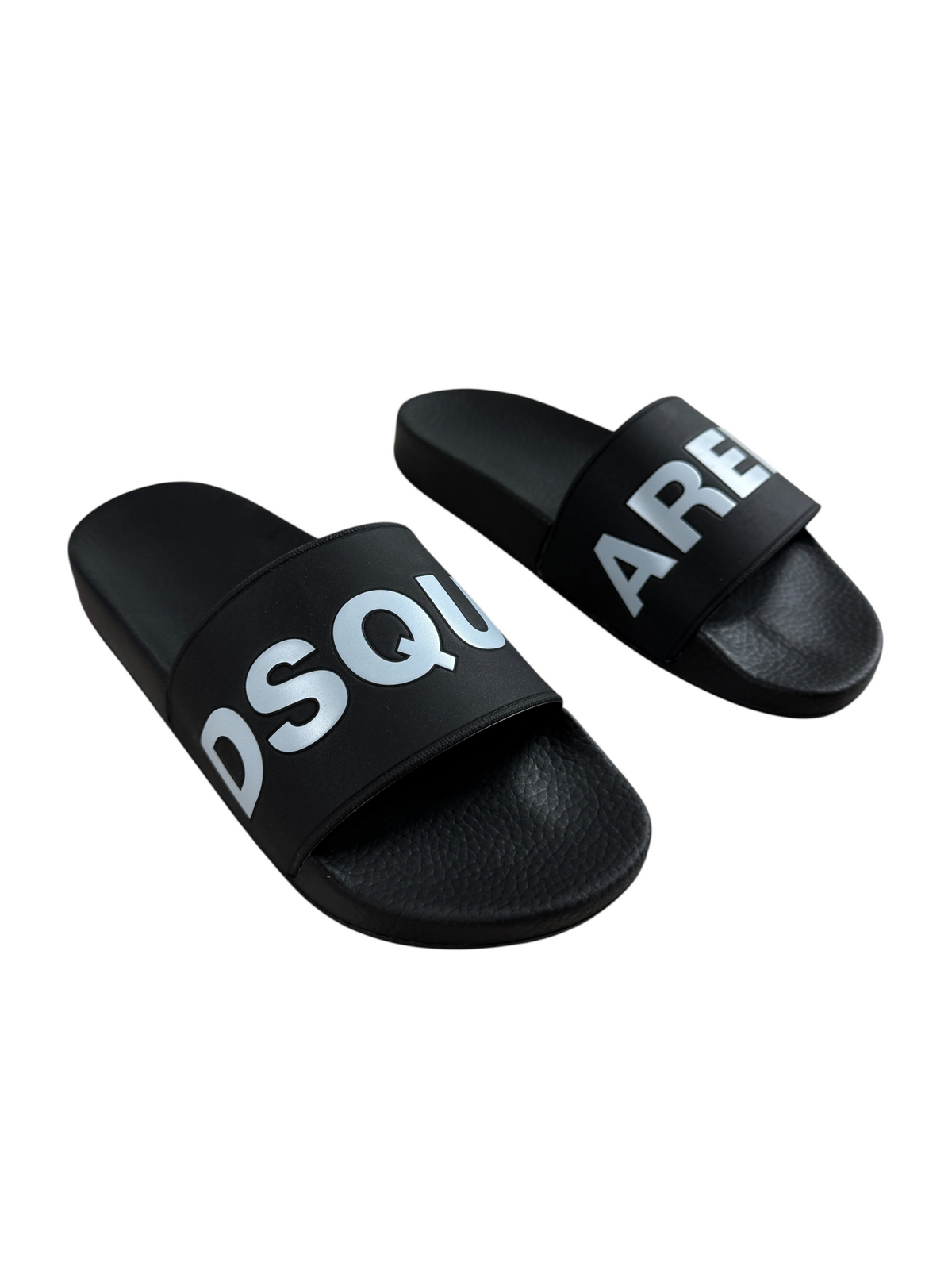 Claquettes Dsquared2 noir pointure 39, autre angle — vue 2
