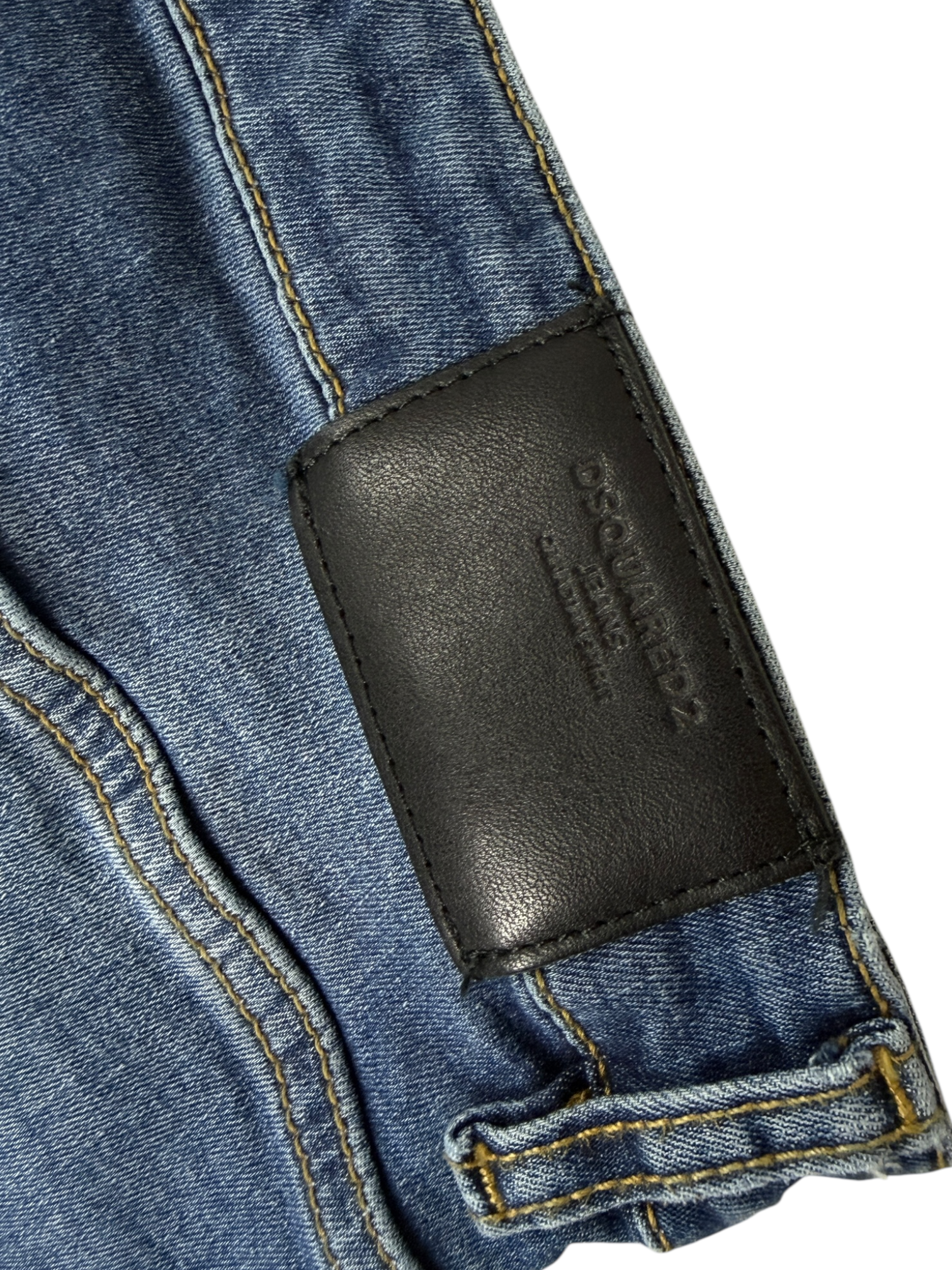 Jean Dsquared2 marine taille 14 ans - Détail
