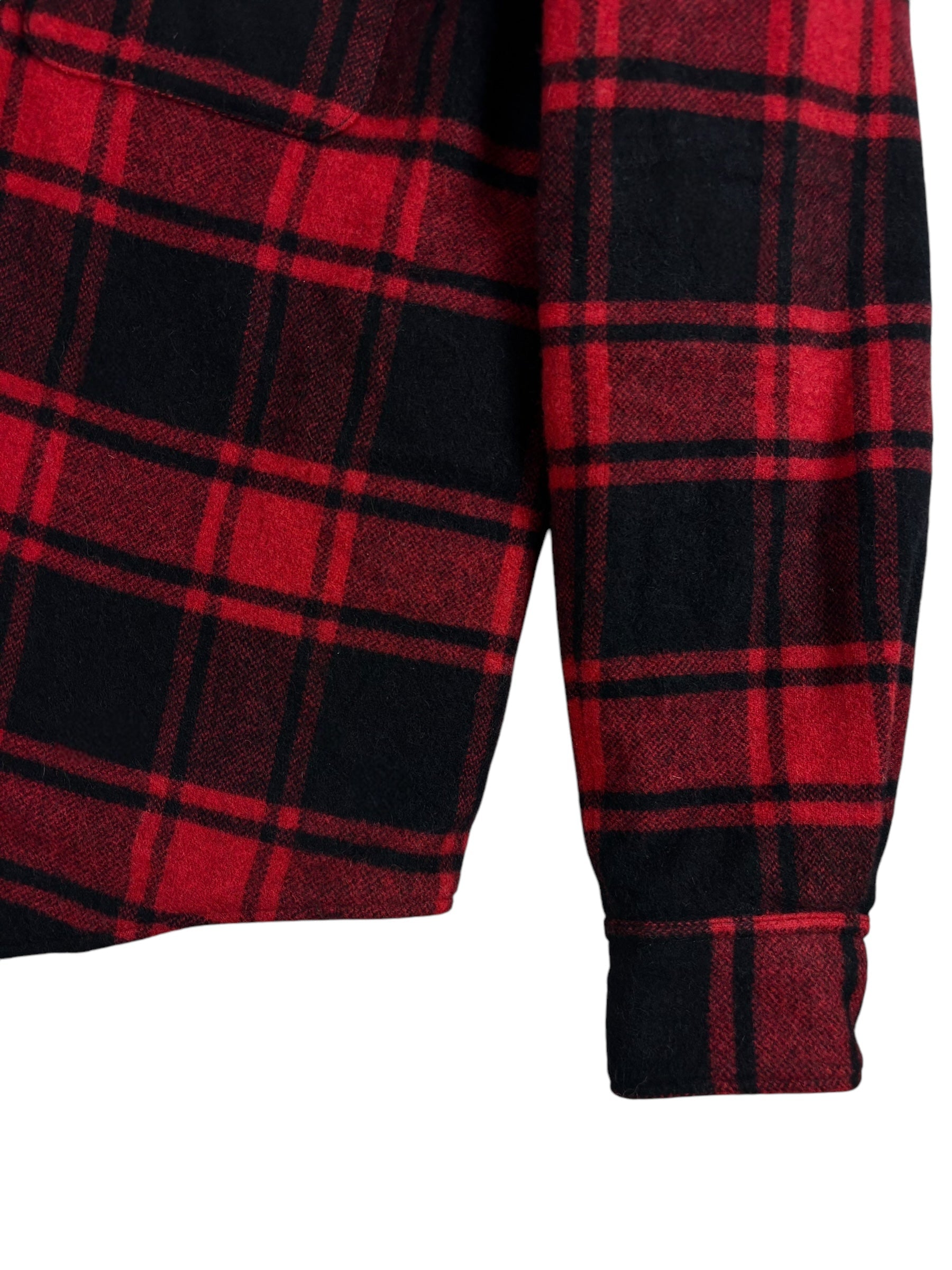 Parka Dsquared2 noir / rouge taille XS - Détail