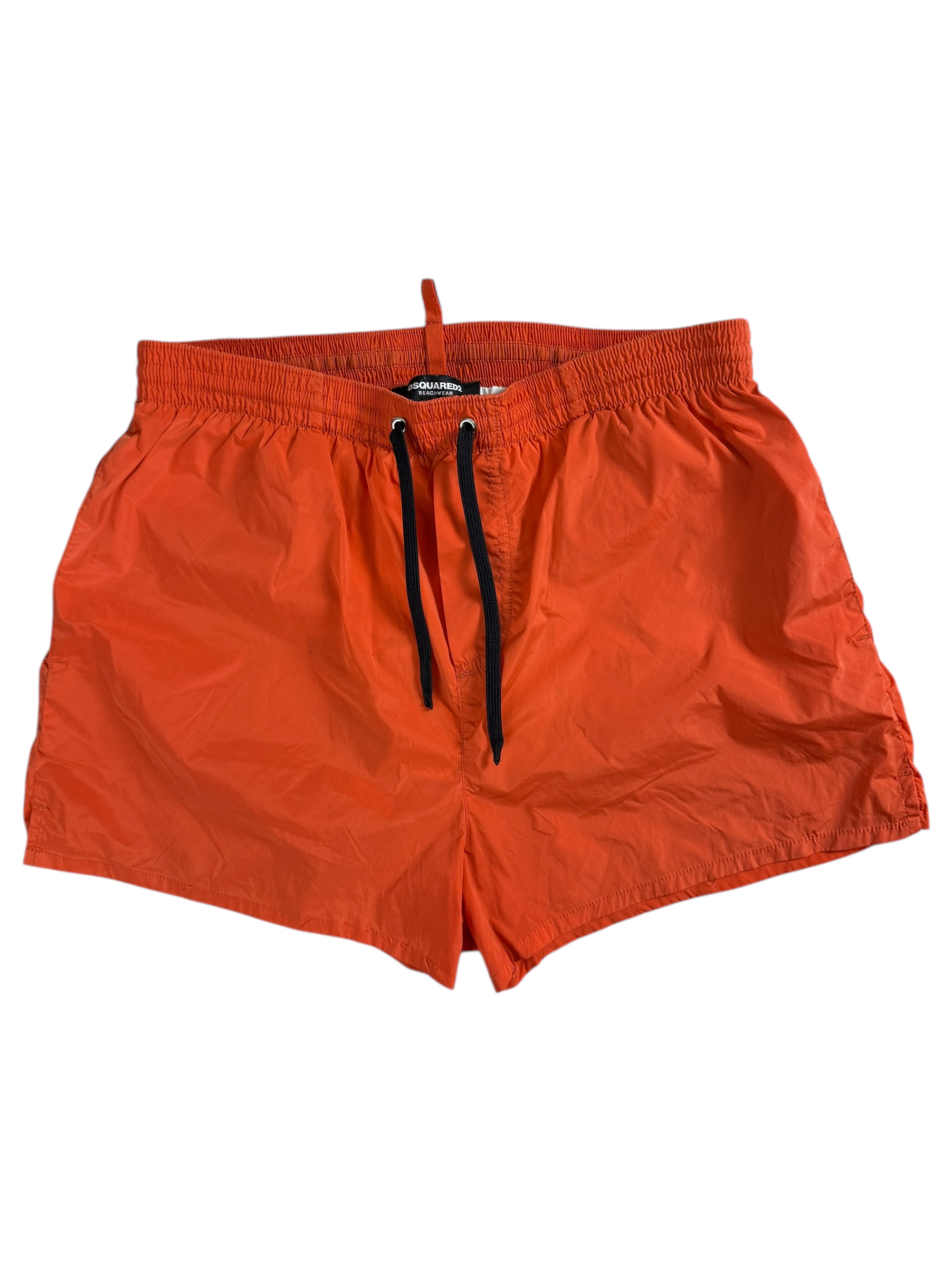 Short Dsquared2 orange taille XS - Vue de dos