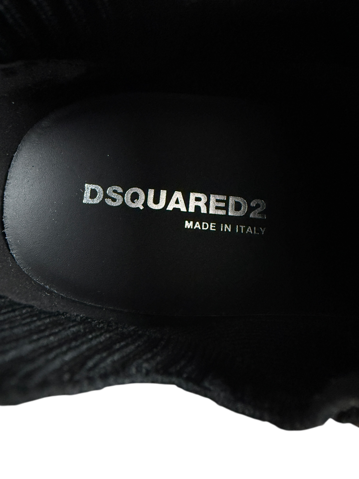 Sneakers Dsquared2 noir taille 40 - Vue côté