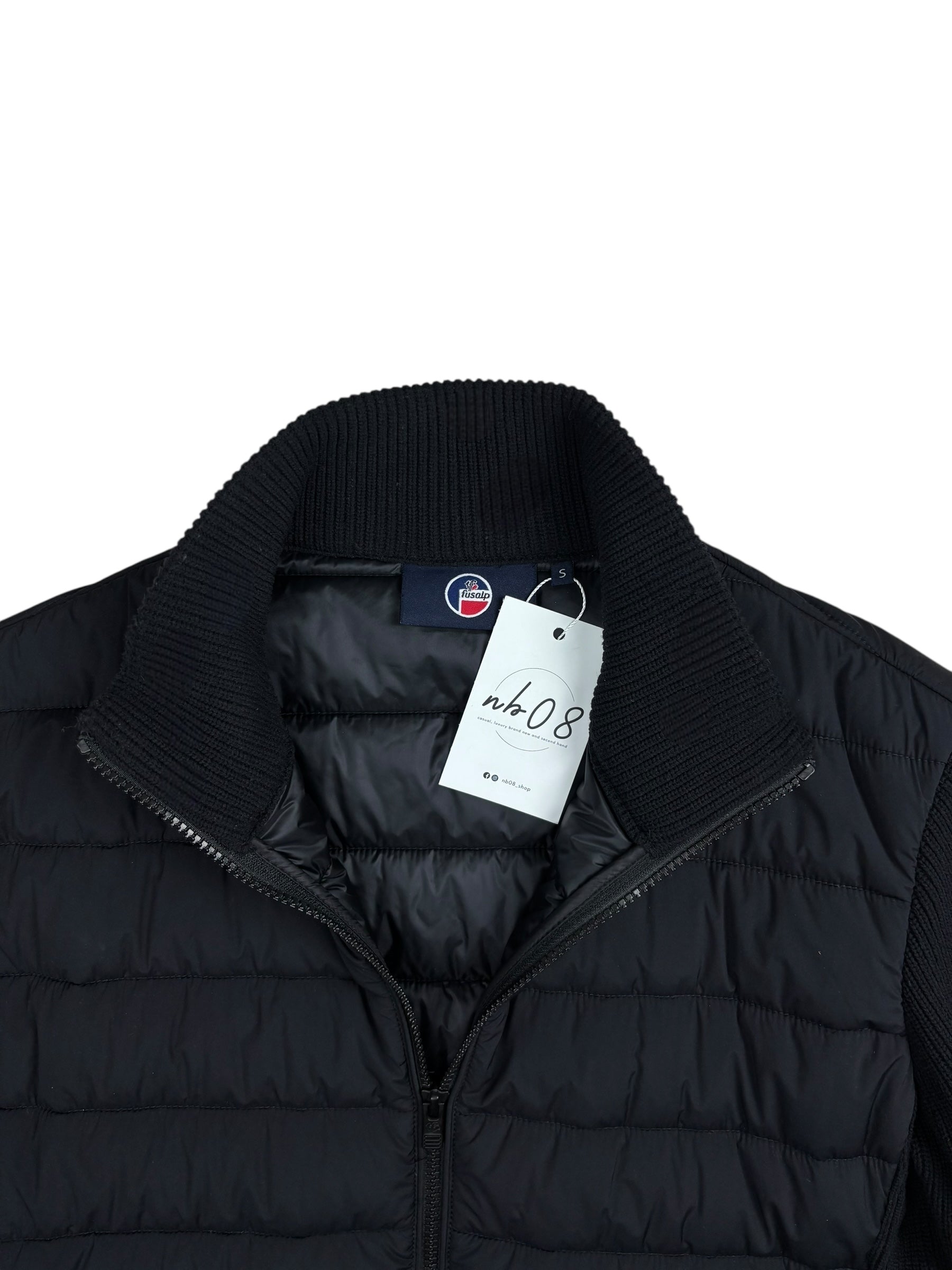 Cardigan Fusalp noir taille S - Détail