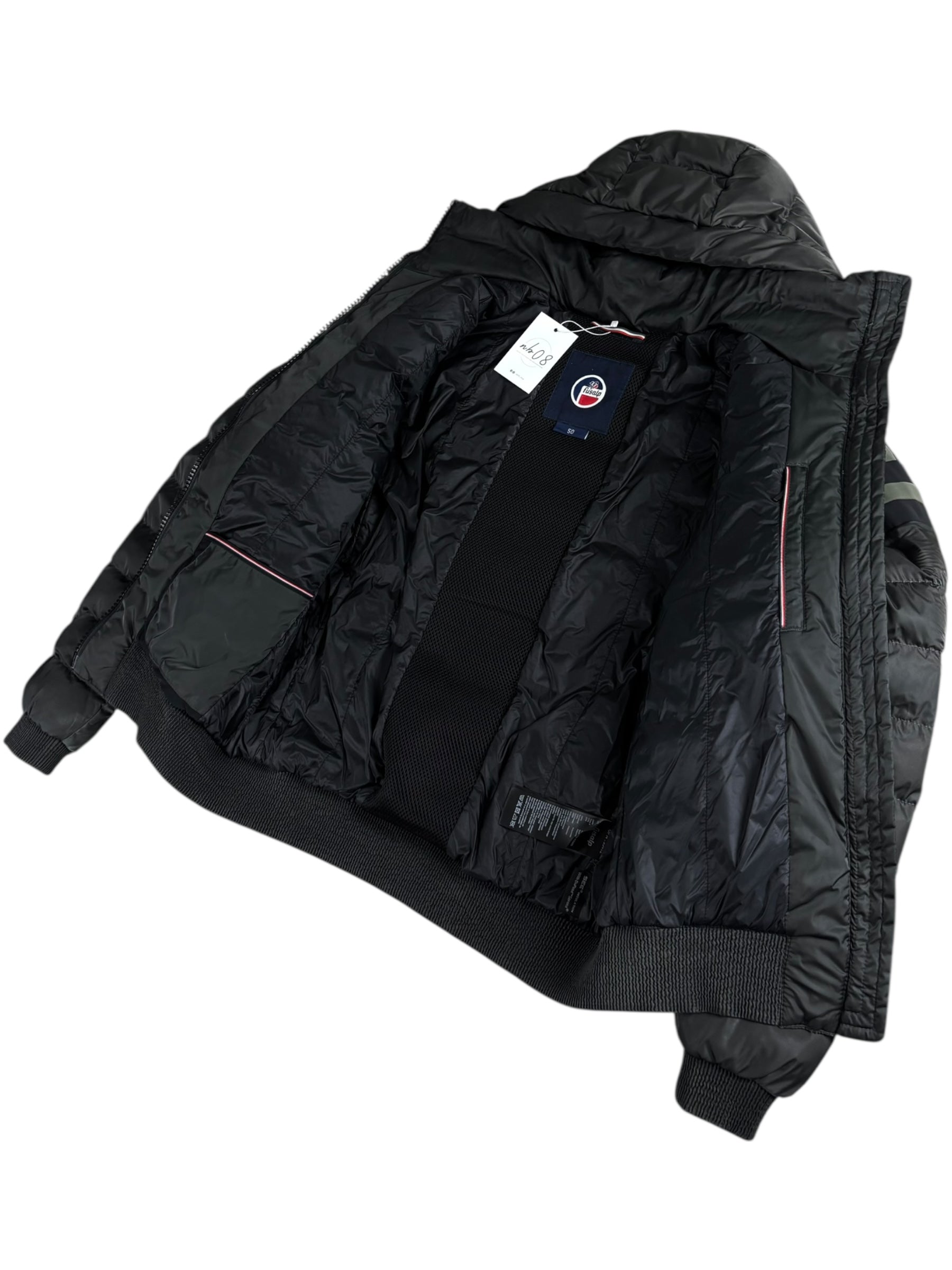 Doudoune Fusalp kaki taille L - Détail