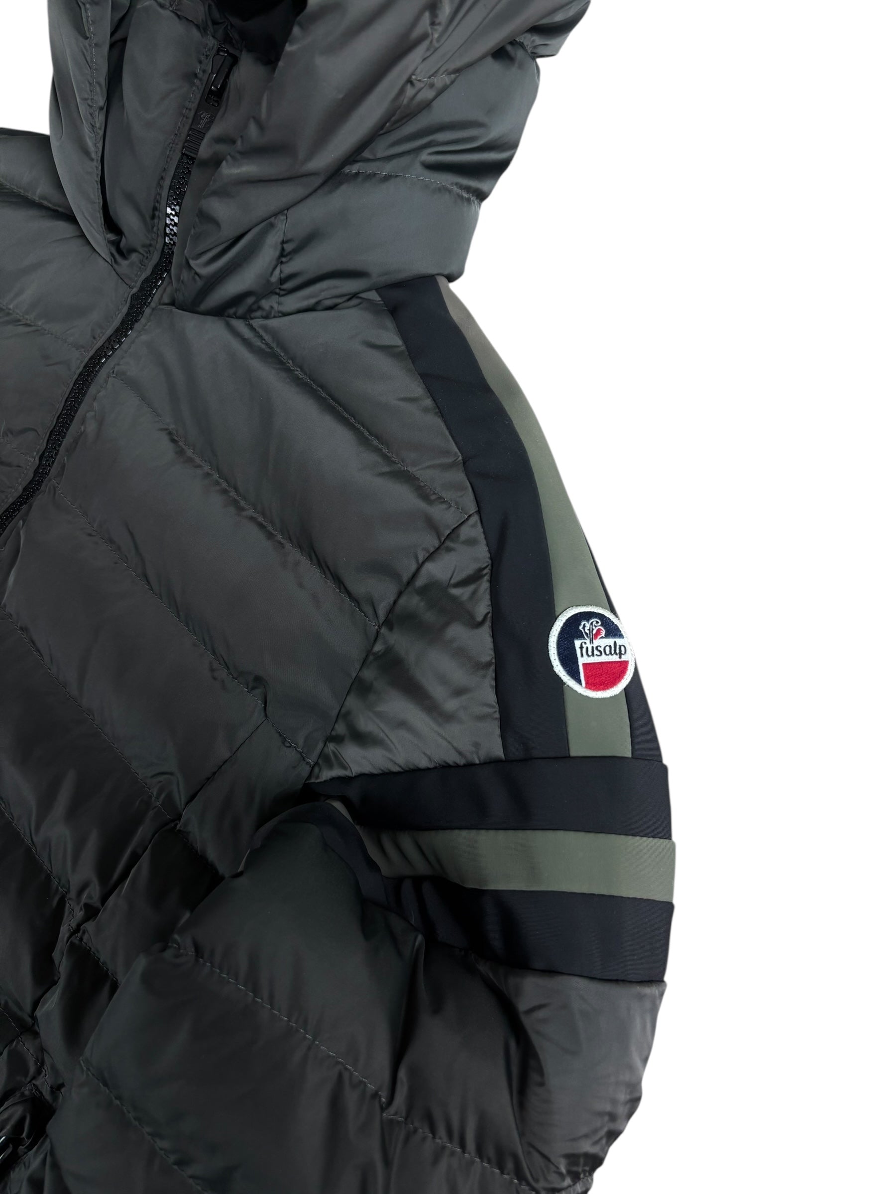 Doudoune Fusalp kaki taille L - Vue de dos
