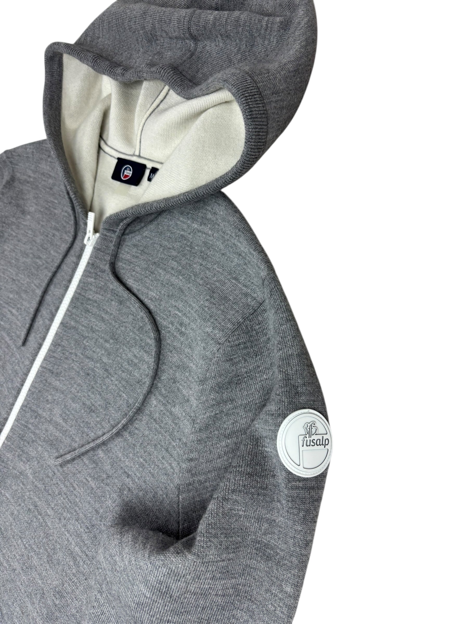 Gilet Fusalp gris taille M - Vue de dos