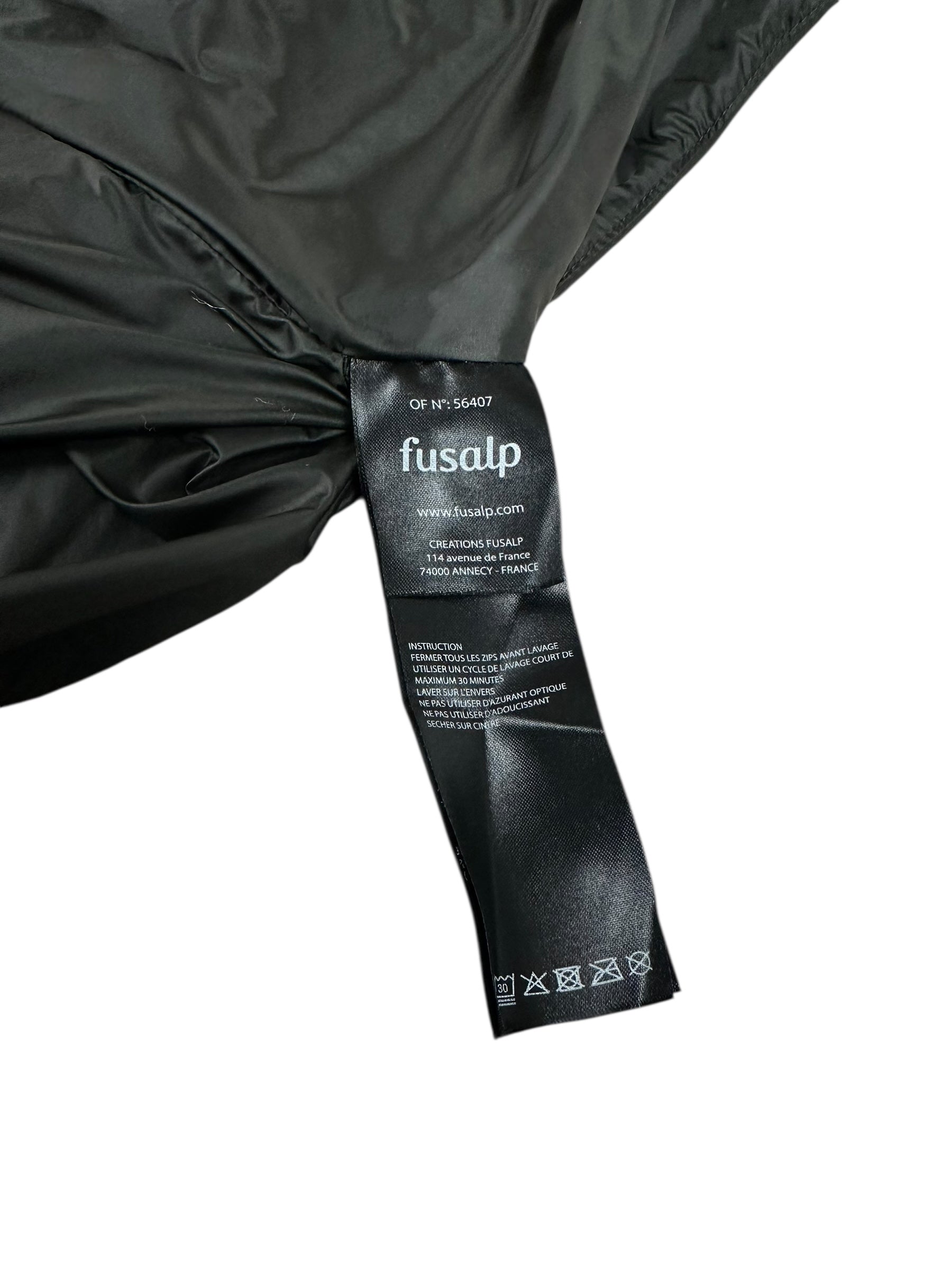 Gilet Fusalp kaki taille 48 - Détail