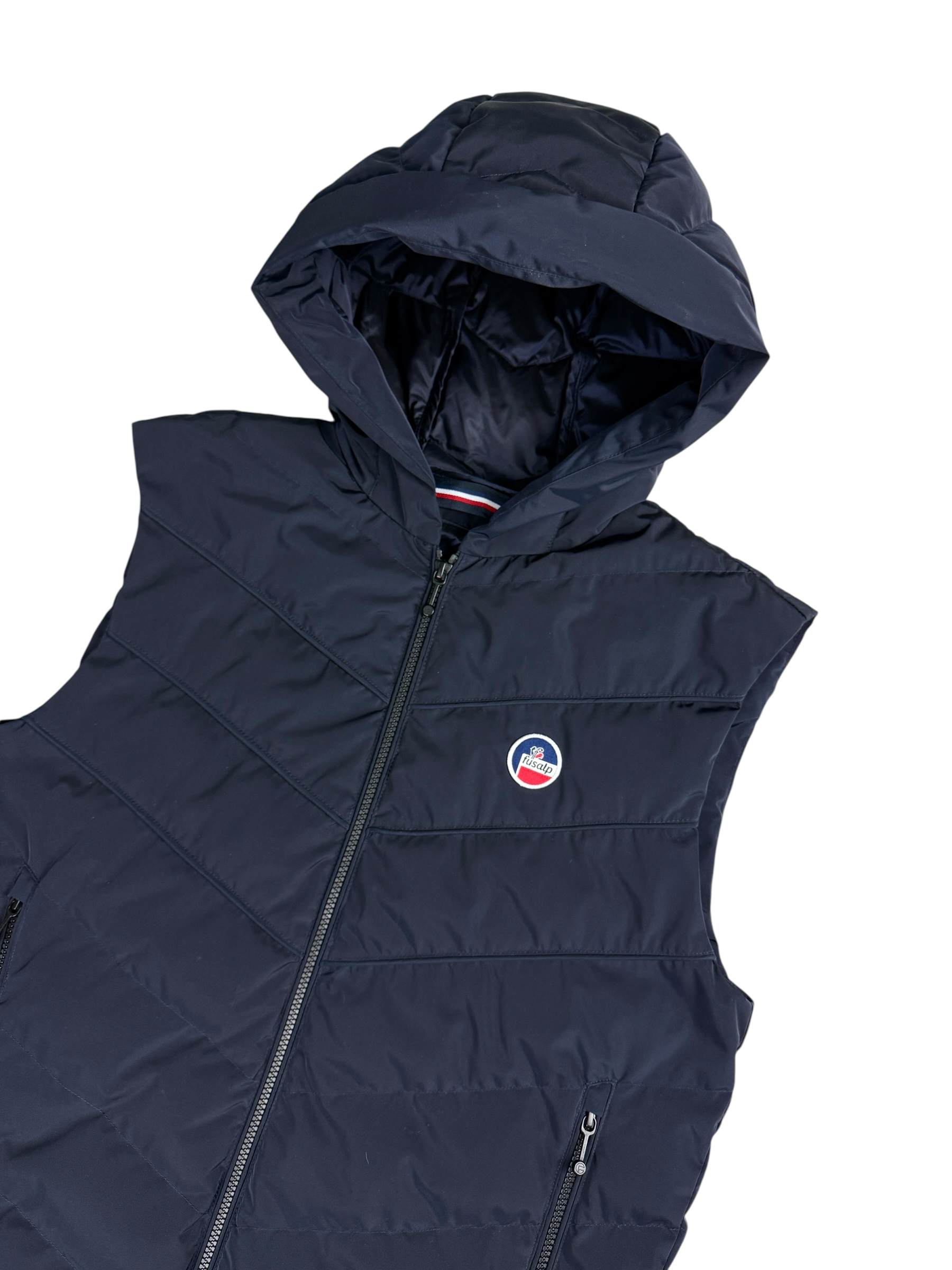 Gilet Fusalp marine taille XL - Vue de dos