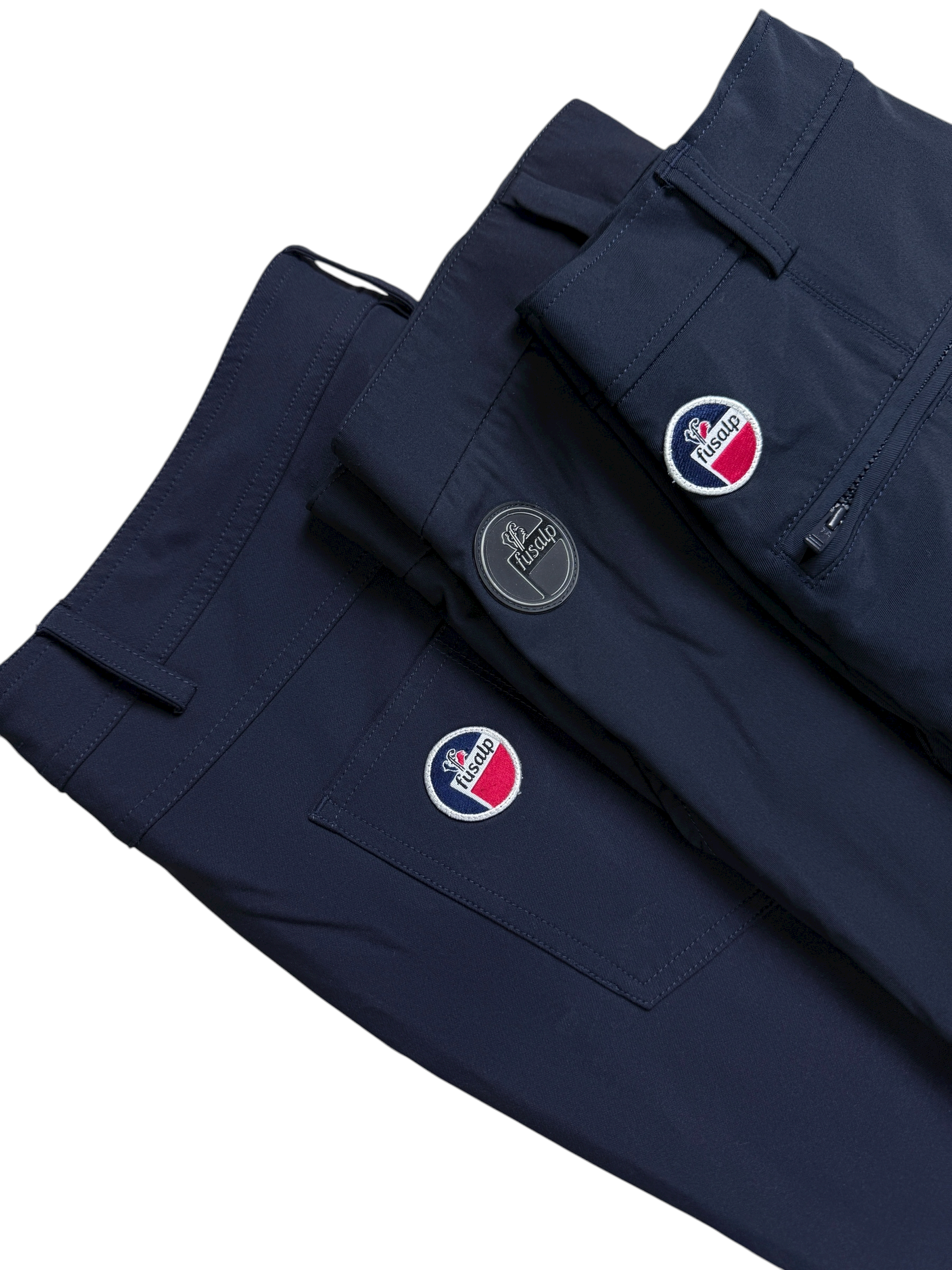 Pantalon Fusalp marine taille M - Vue côté