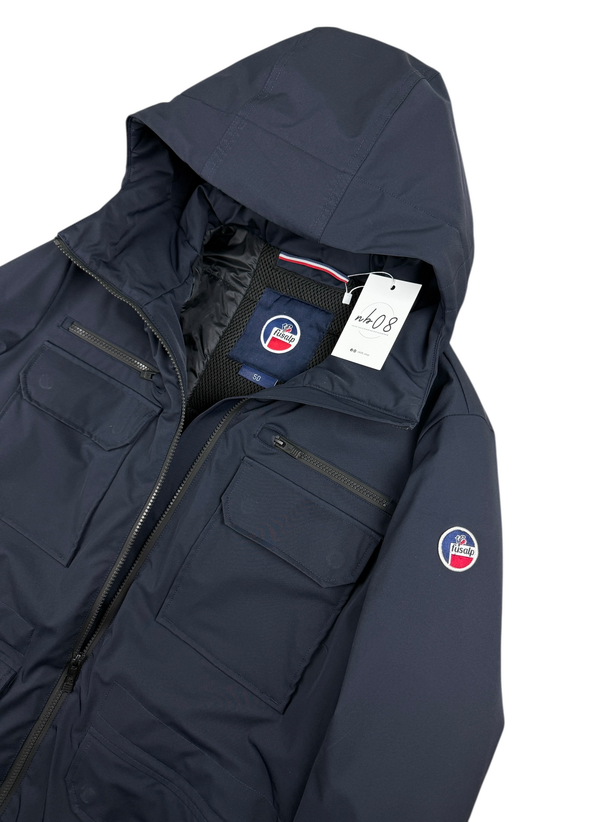 Parka Fusalp marine taille L - Vue de dos