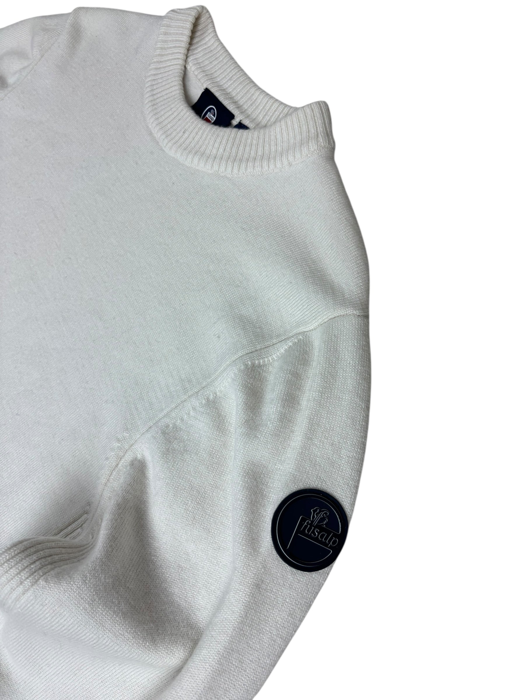 Pull Fusalp blanc taille XL - Vue de dos