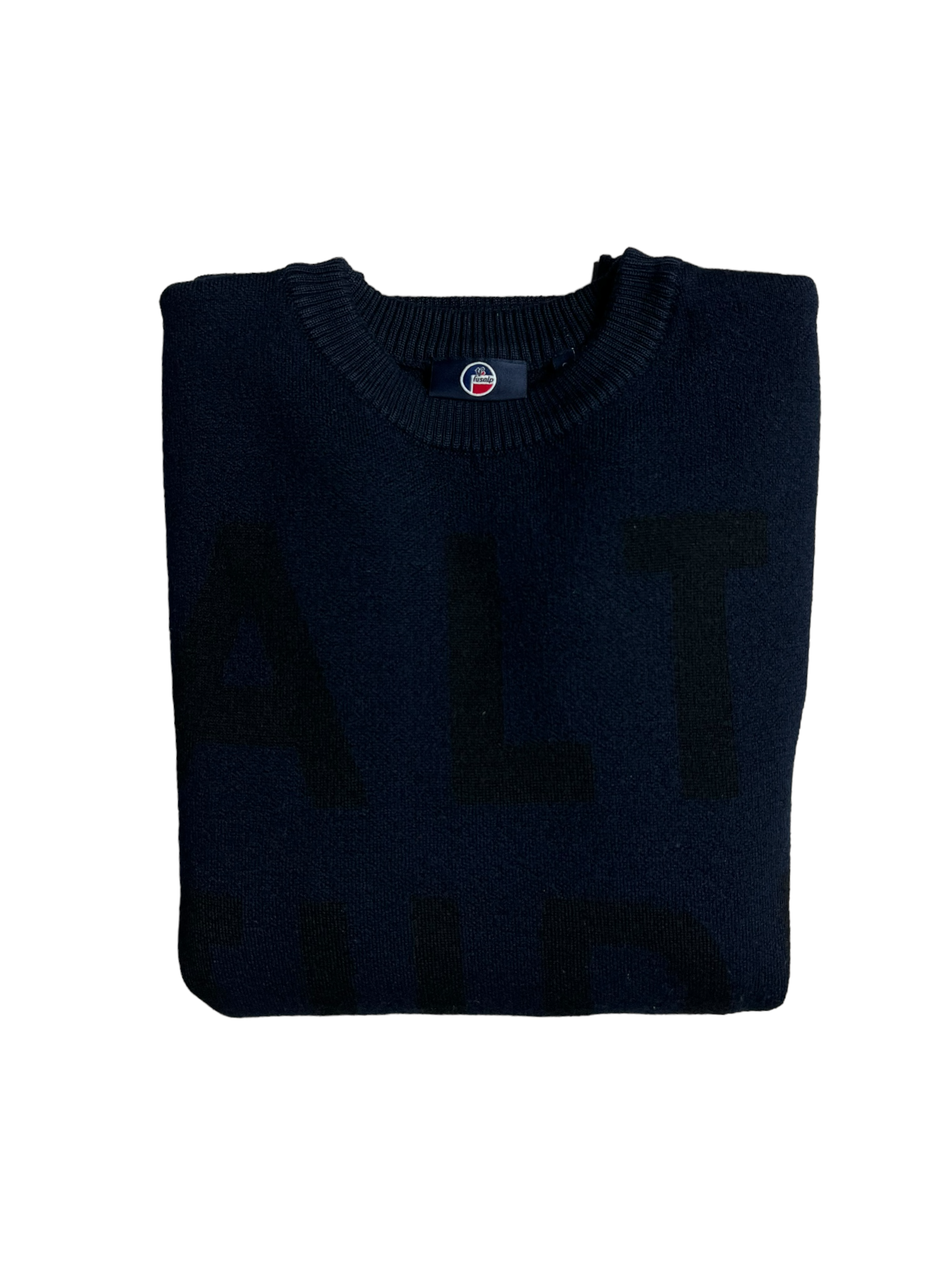 Pull Fusalp bleu taille S - Vue côté