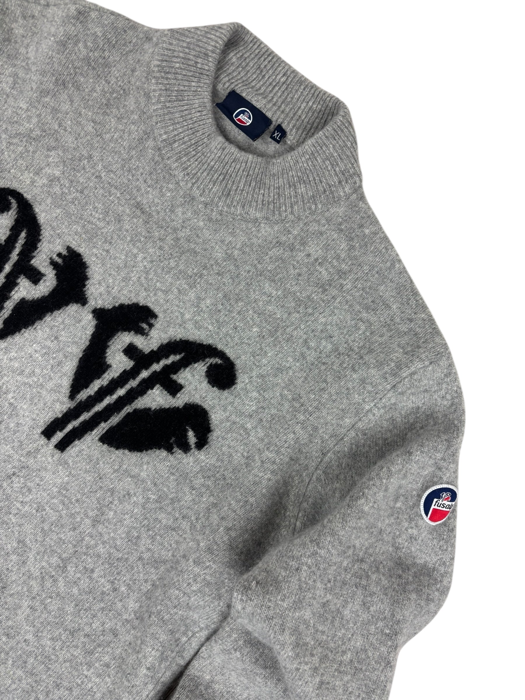 Pull Fusalp gris taille XL - Vue de dos