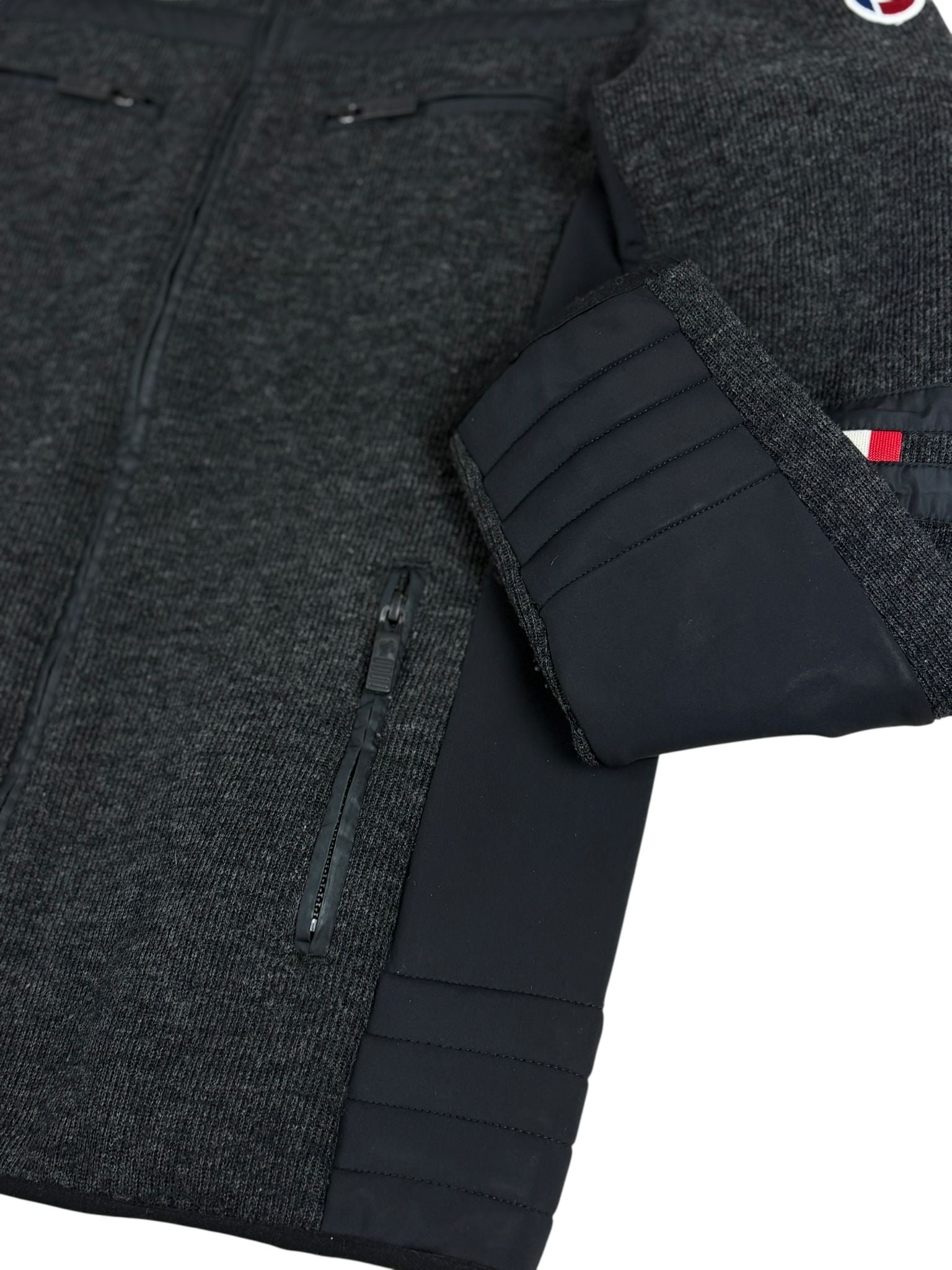 Veste Fusalp gris taille M - Détail