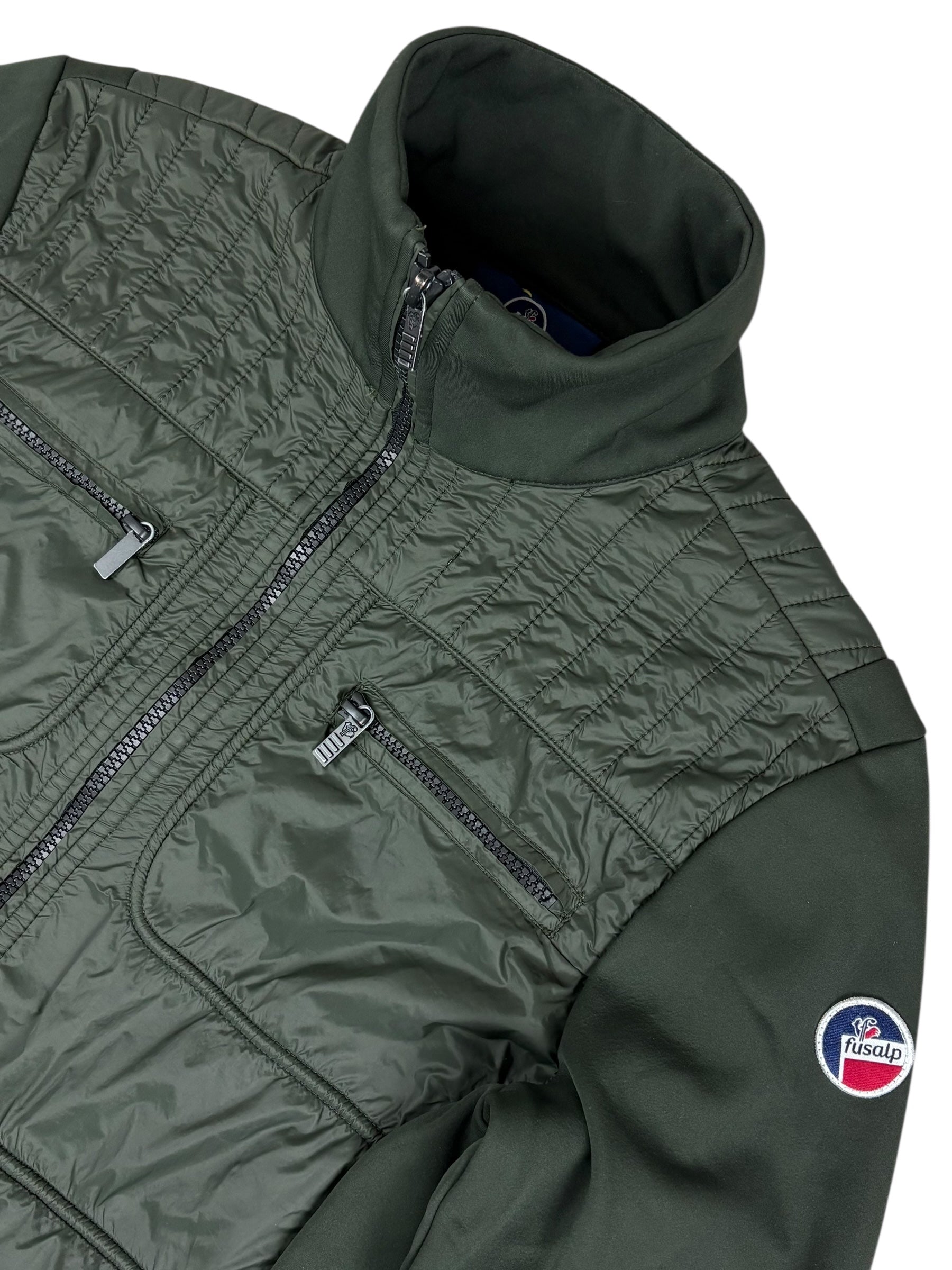 Veste Fusalp kaki taille S - Vue de dos