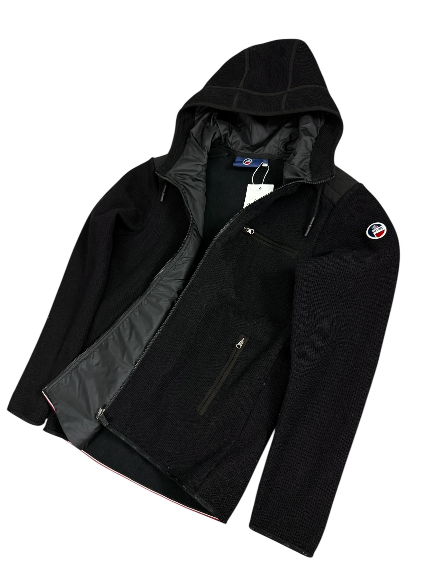 Veste Fusalp noir taille L - Détail