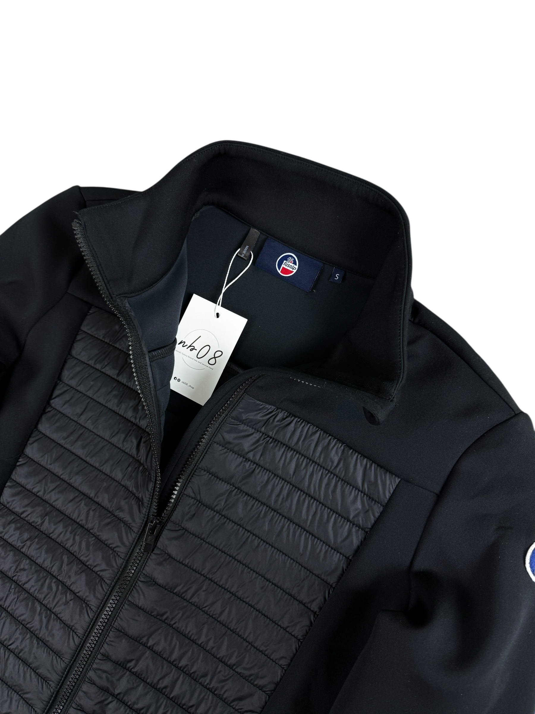Veste Fusalp noir taille S - Logo et étiquette