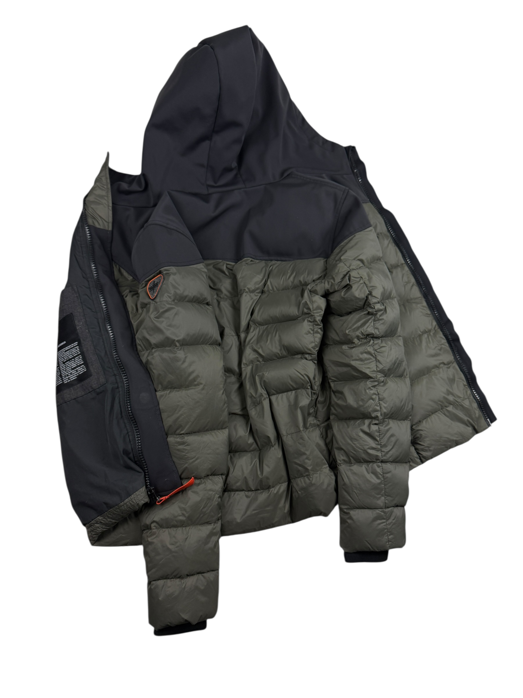 Doudoune Gertrude Gaston kaki taille S - Vue de dos