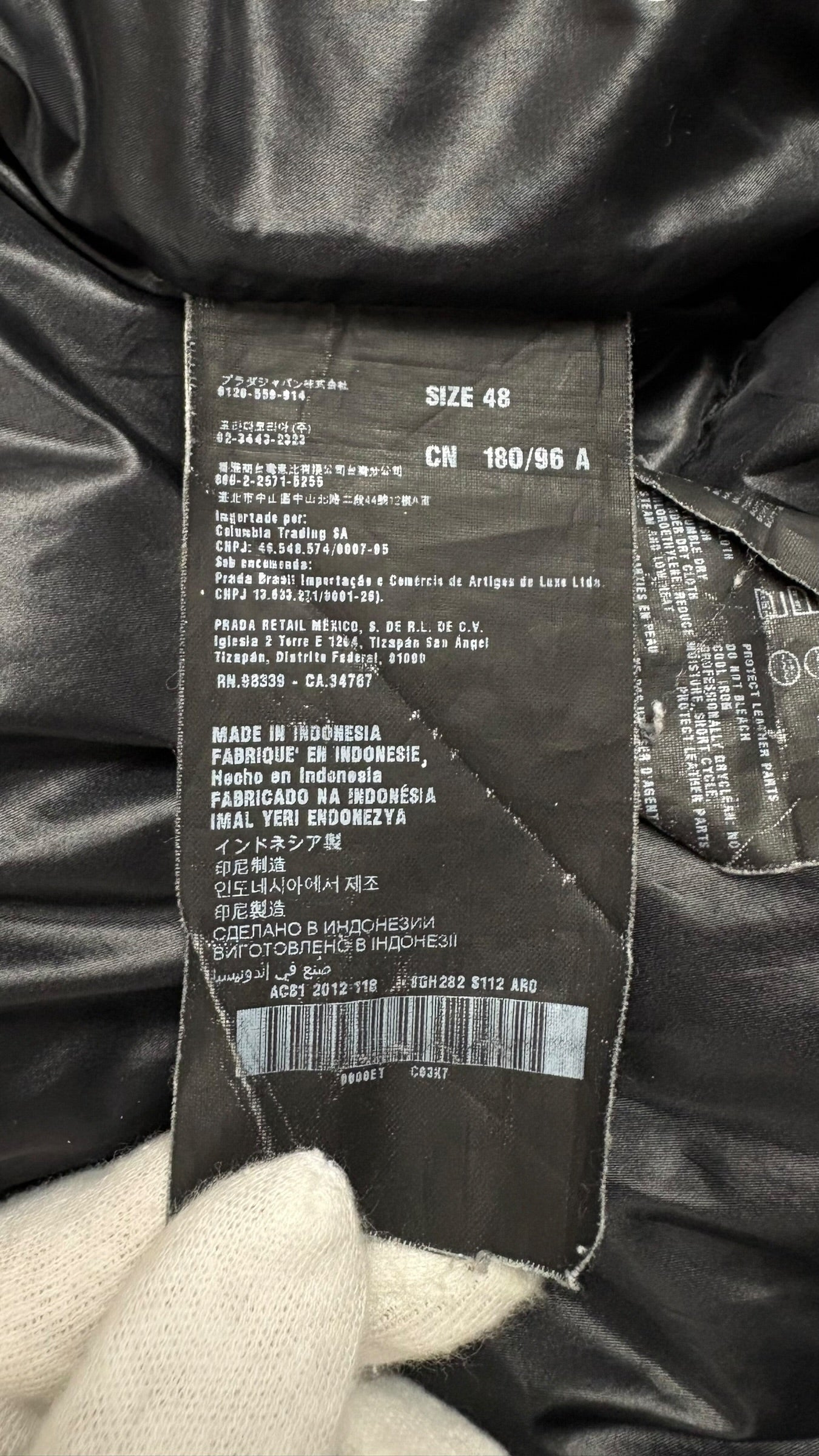Gilet Prada gris taille 48 - vue 4/4
