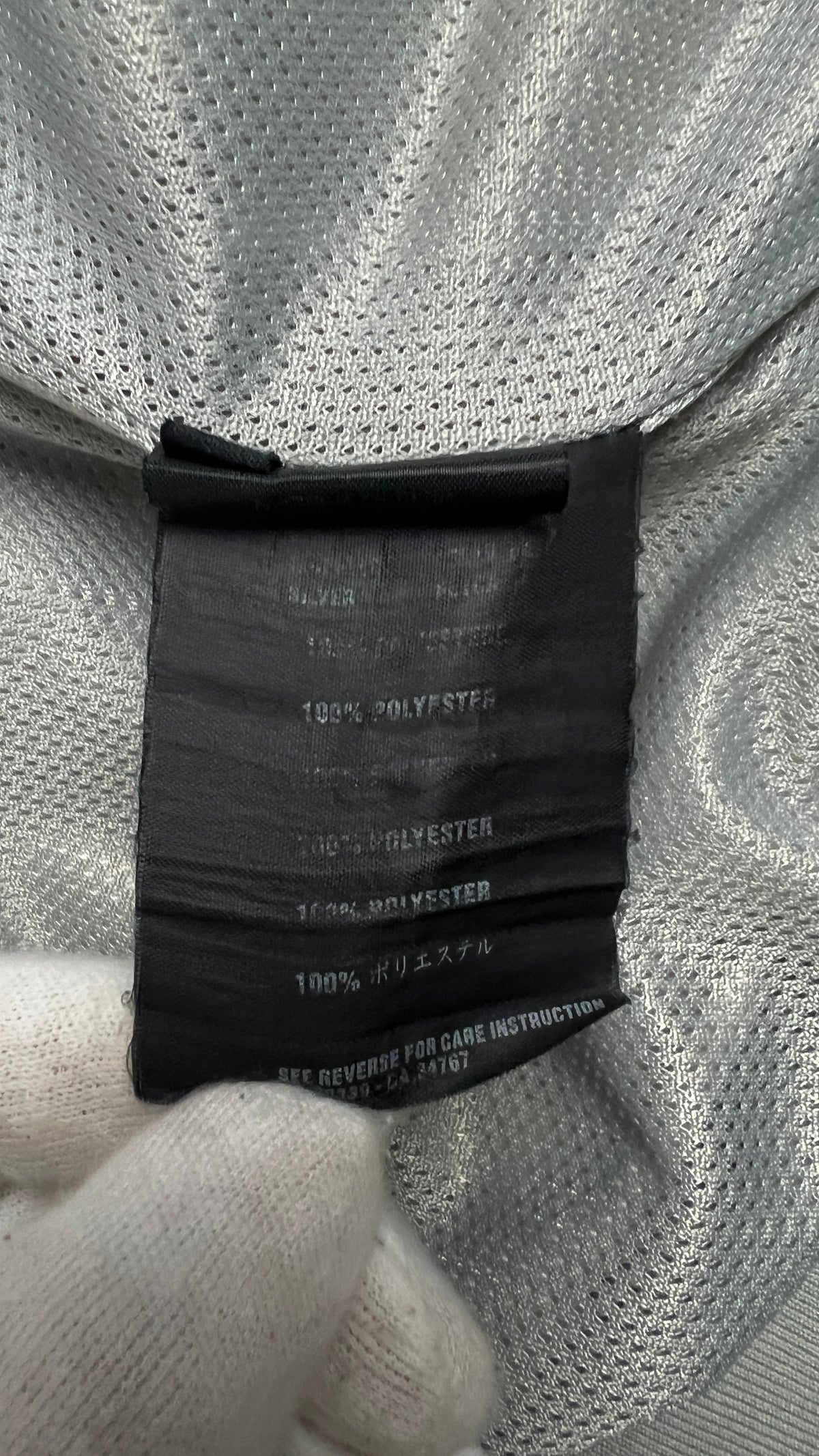 Gilet Prada Luna Rossa Vintage gris / blanc, taille 52 – photo complémentaire 3 – NB08 Shop