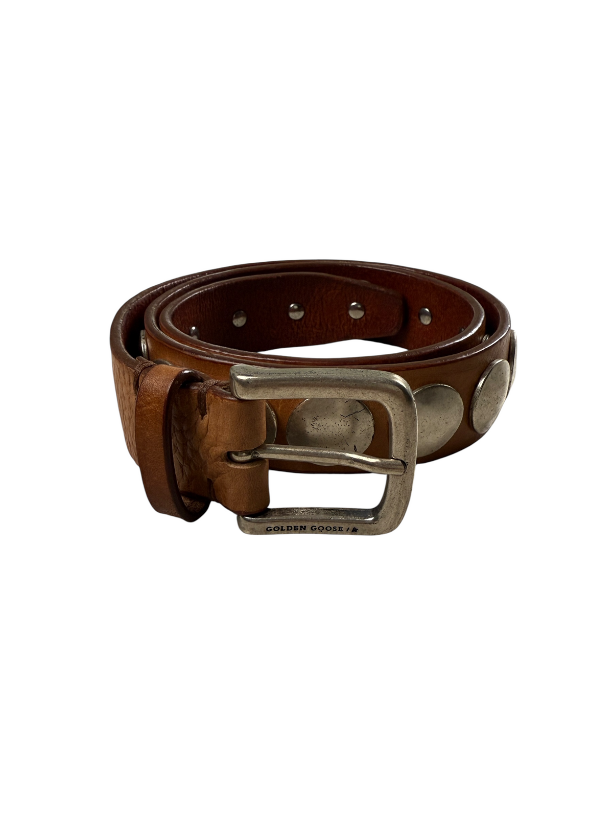 Ceinture Golden Goose marron taille 75 cm, neuf — vue 1
