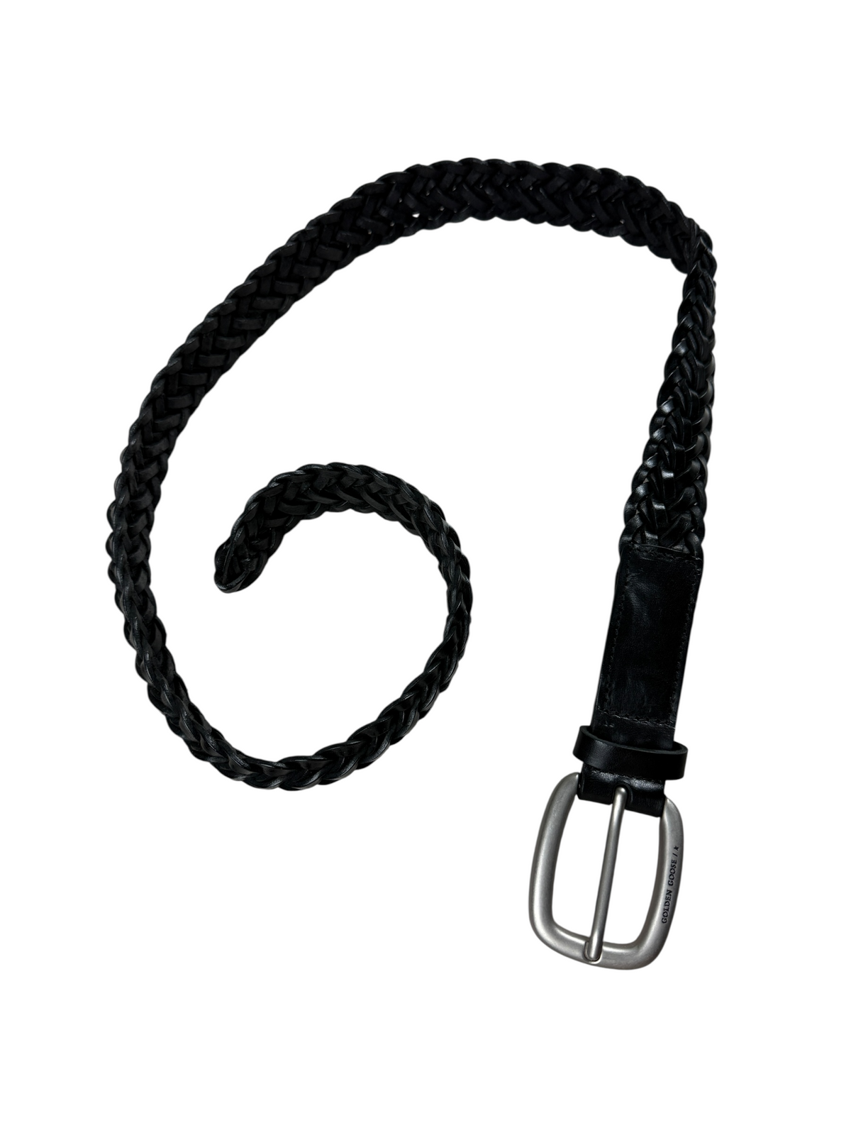 Ceinture Golden Goose noir taille 75 cm, vue de dos — vue 2