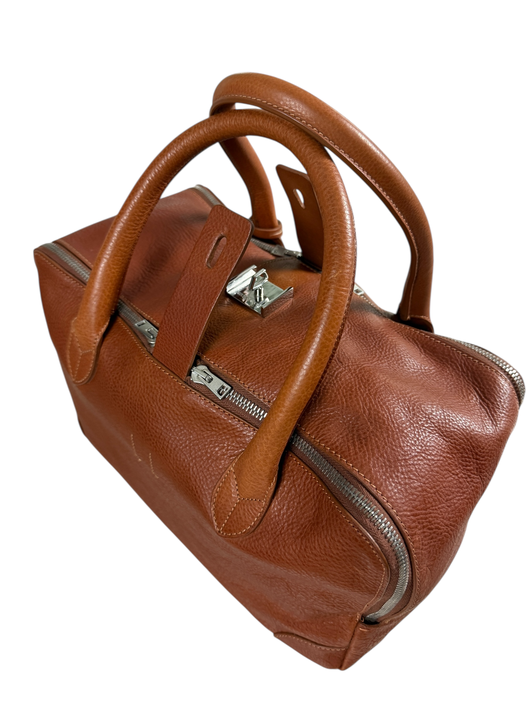 Sac Golden Goose marron taille Petit Modèle - Logo et étiquette