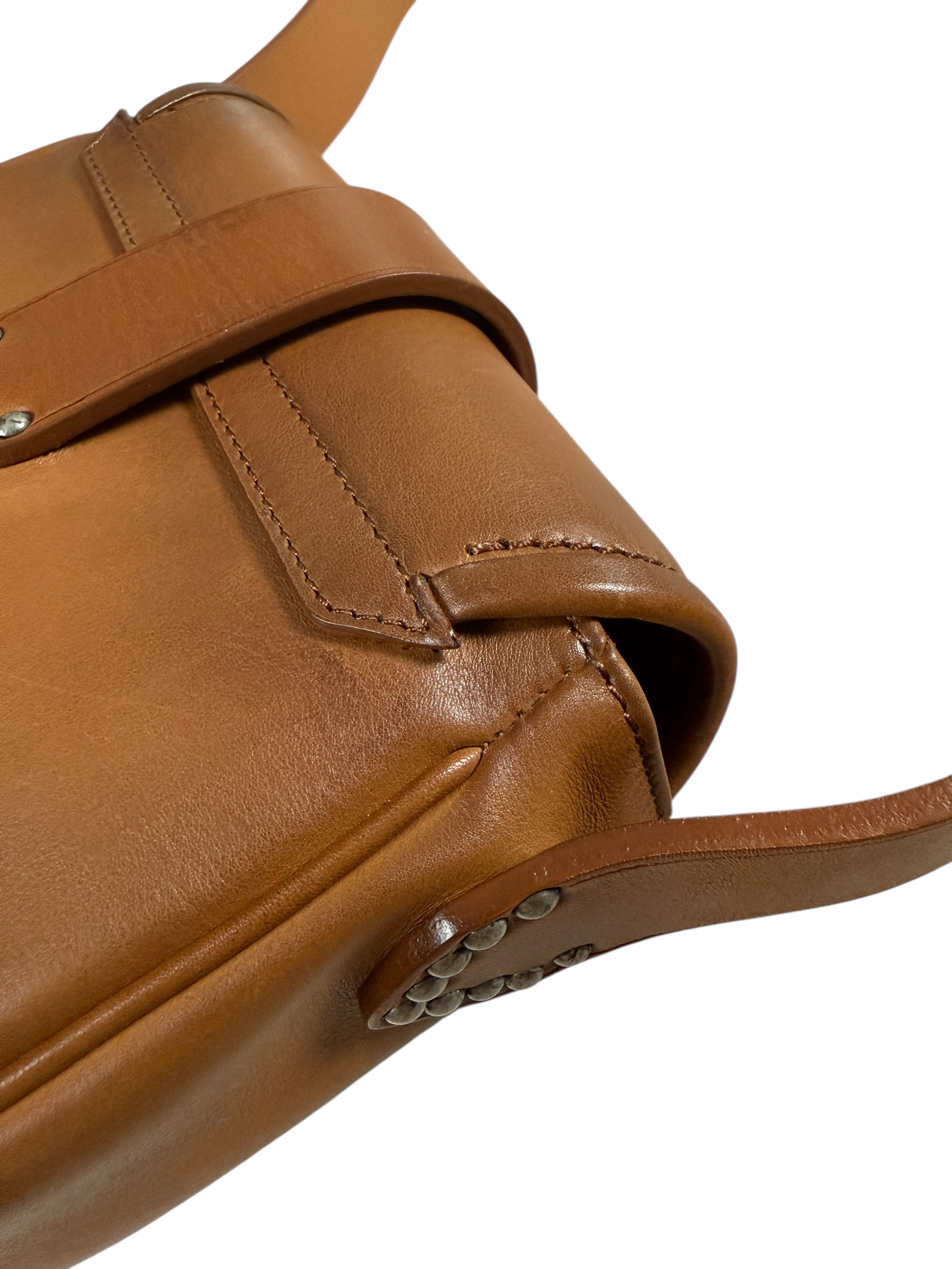 Sac Golden Goose marron taille UNI - Vue côté