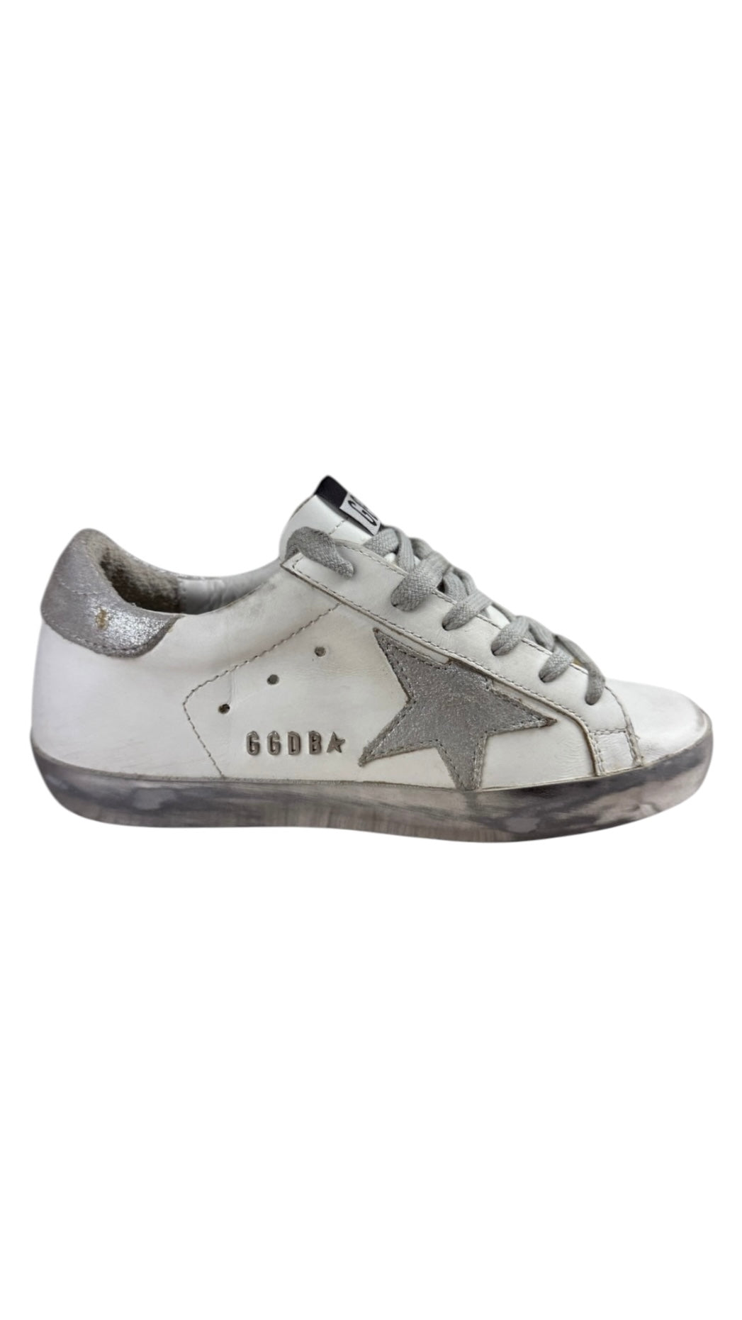Sneakers Golden Goose blanc taille 34 - Vue de face
