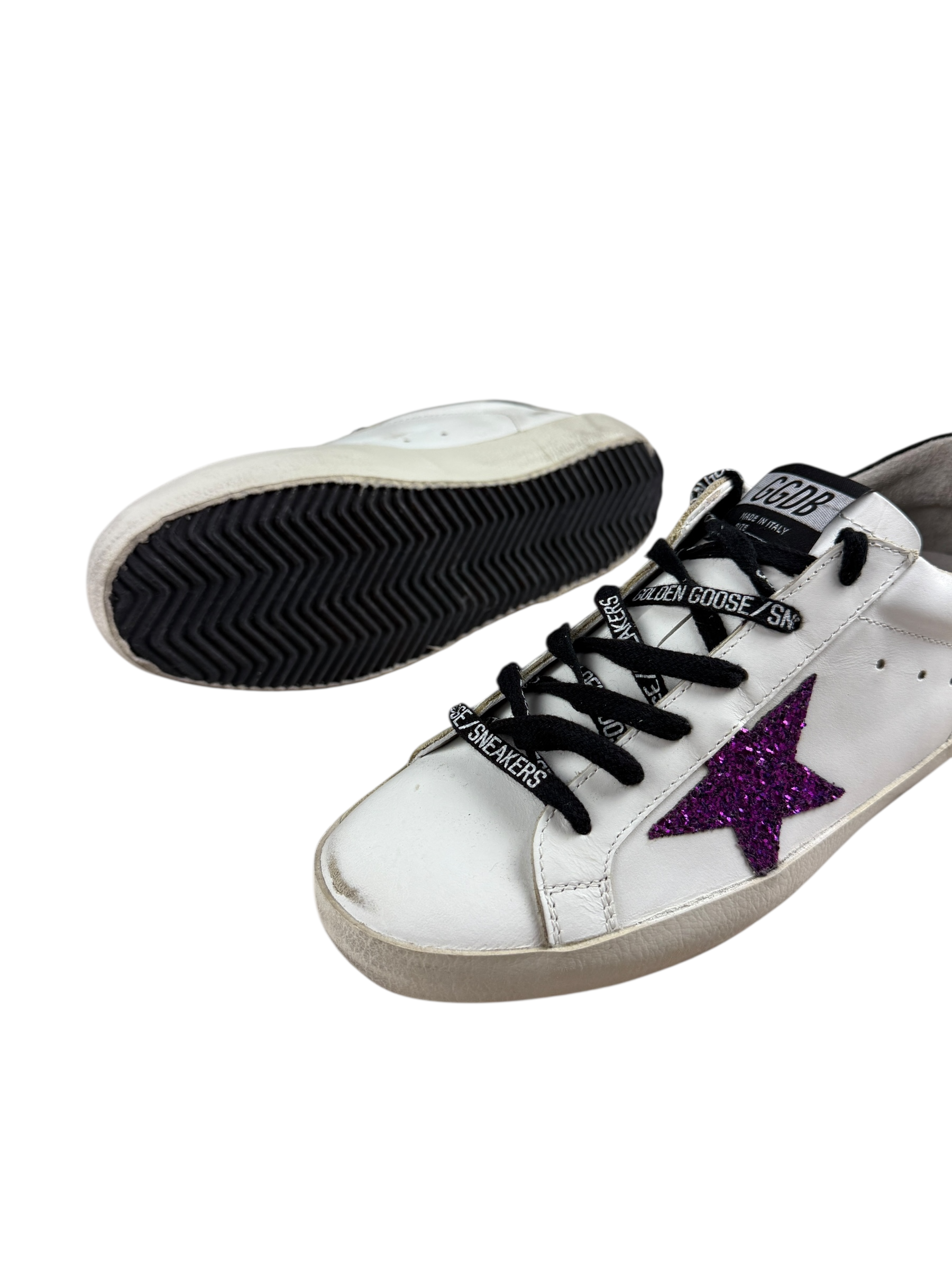 Sneakers Golden Goose blanc taille 39 - Détail