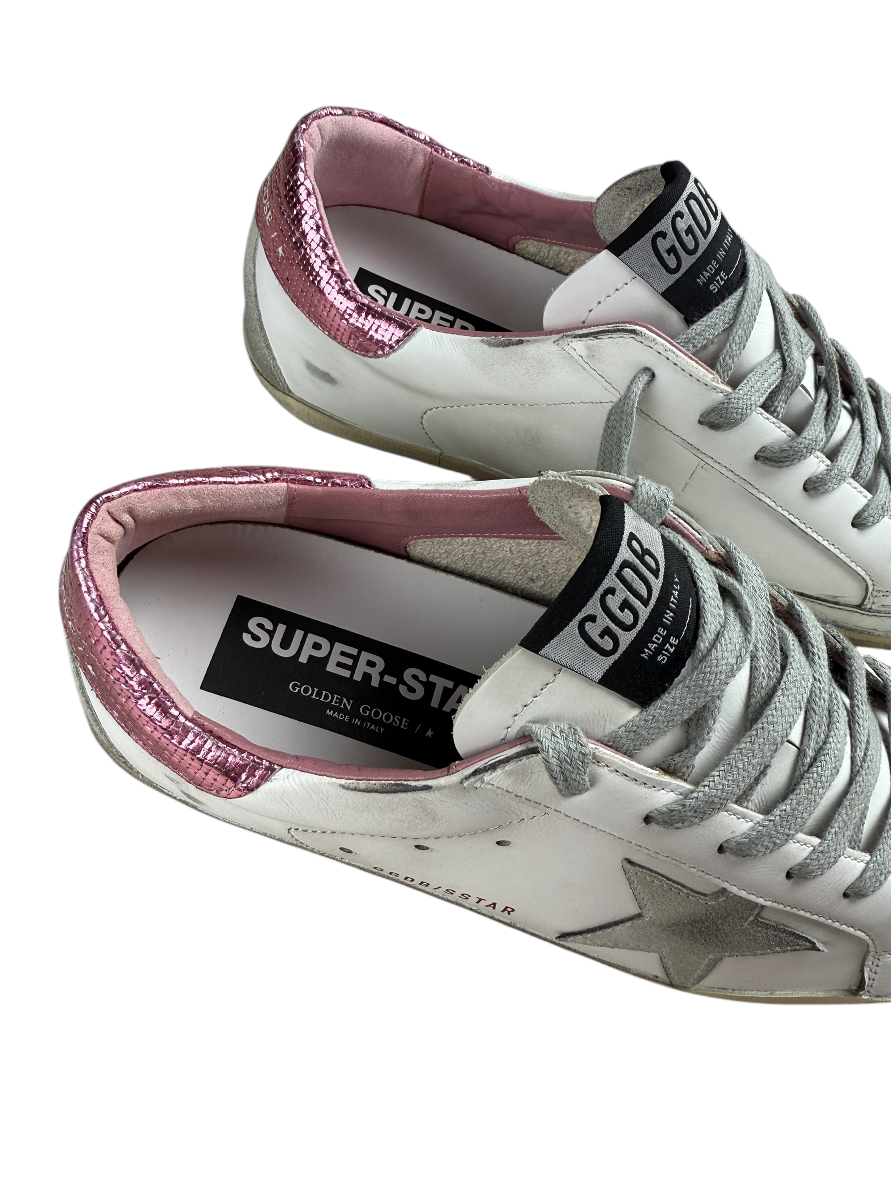 Sneakers Golden Goose blanc taille 39 - Détail