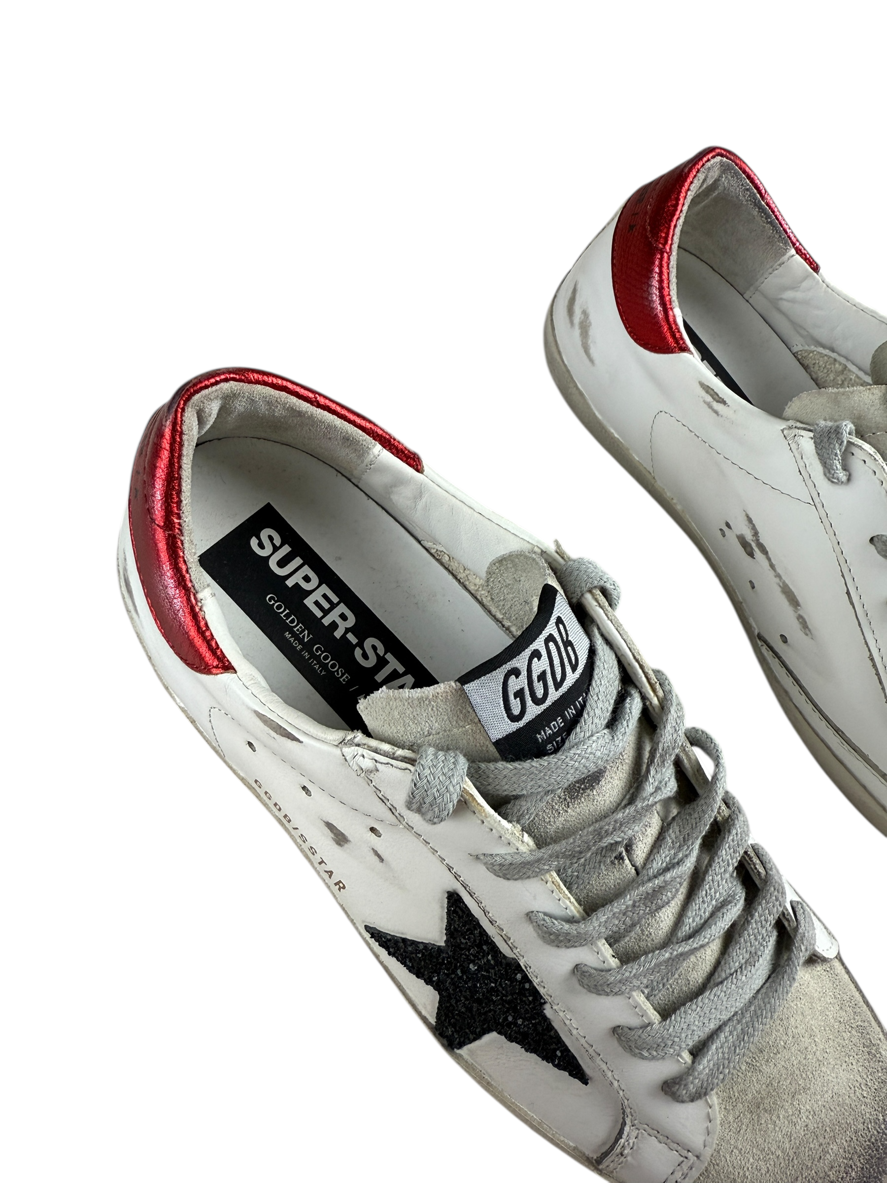 Sneakers Golden Goose blanc taille 39 - Vue côté