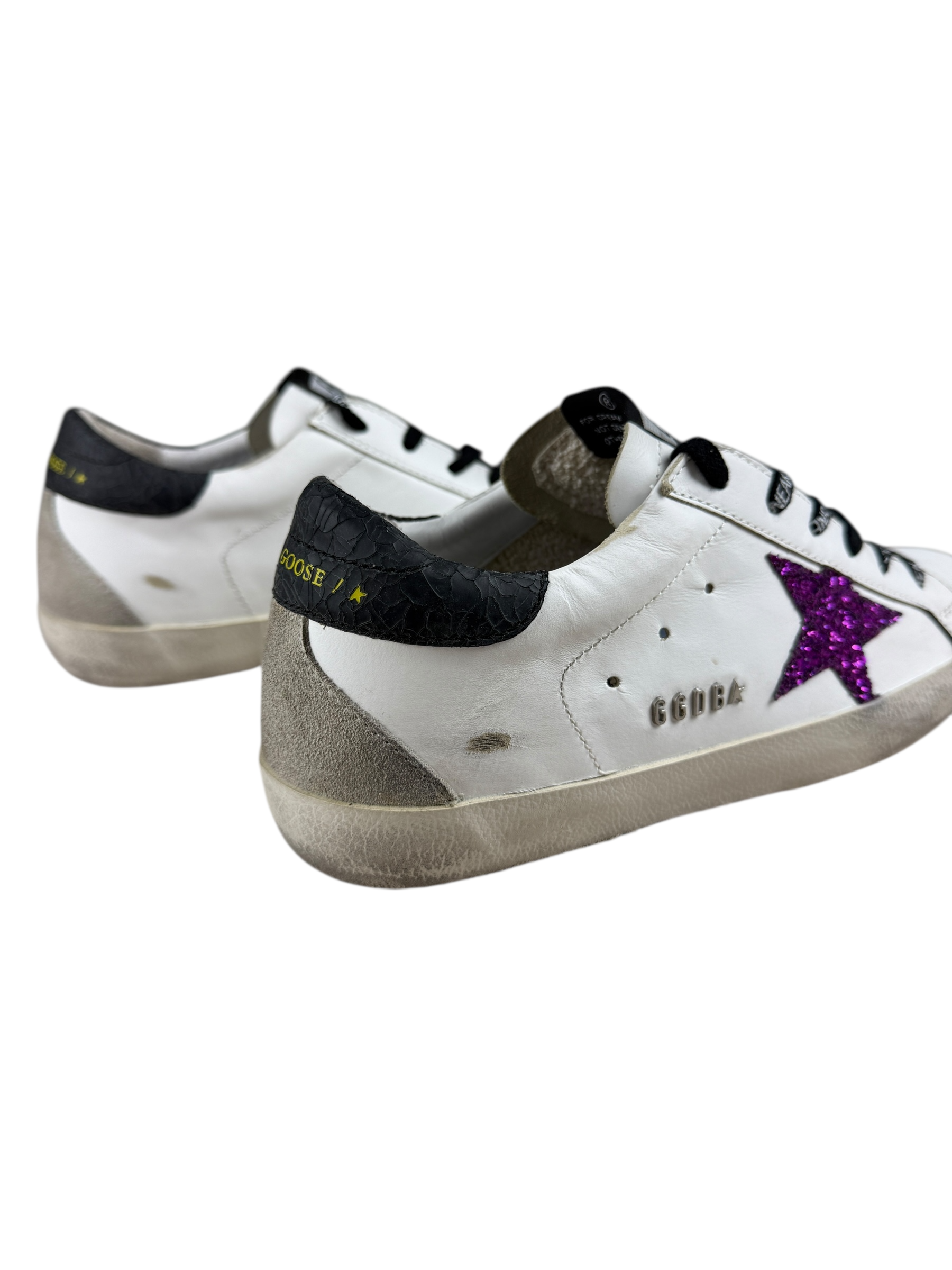 Sneakers Golden Goose blanc taille 39 - Vue de dos