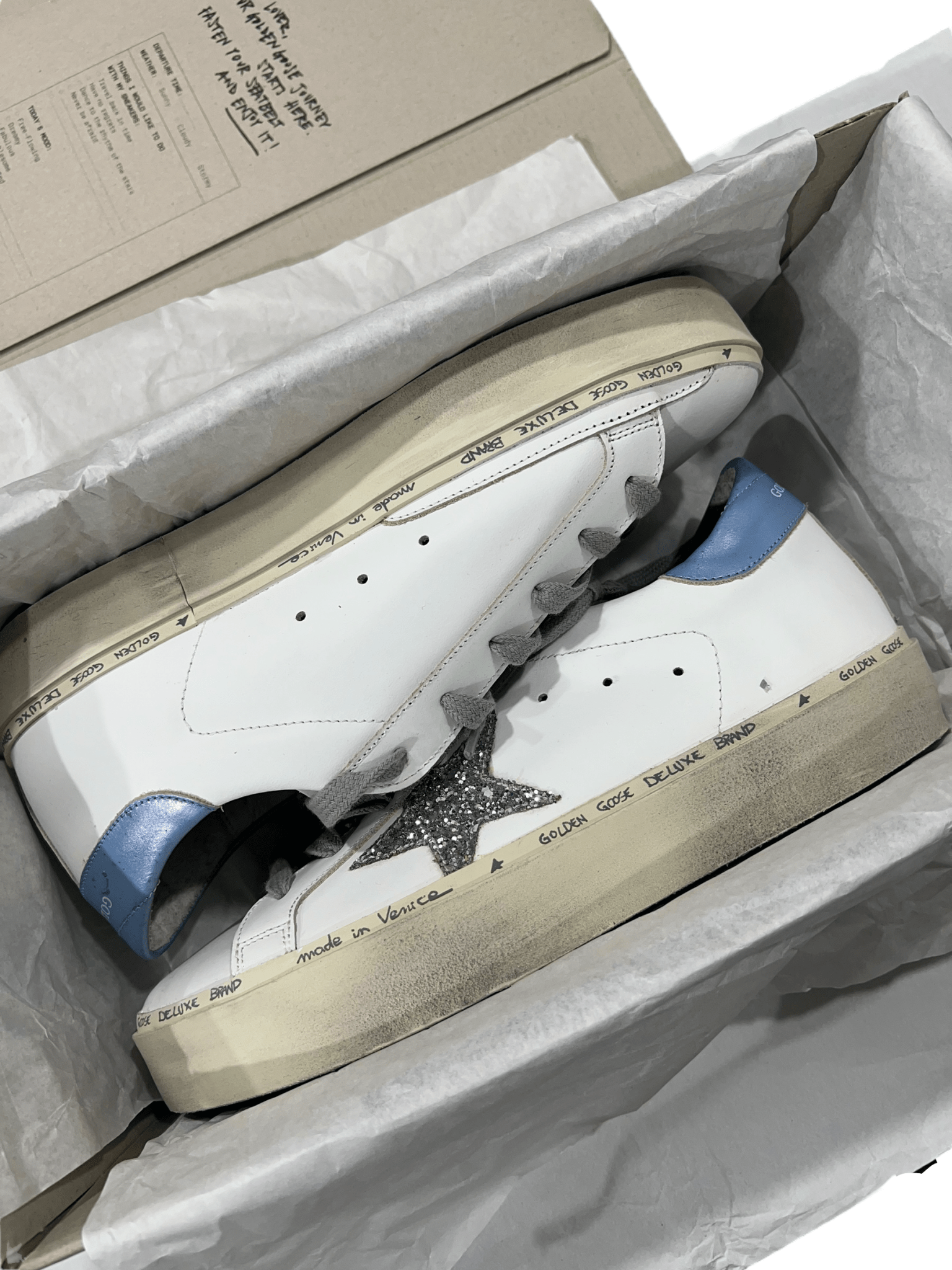 SNEAKERS GOLDEN GOOSE HI STAR CLASSIC WITH LIST - NB08 SHOP