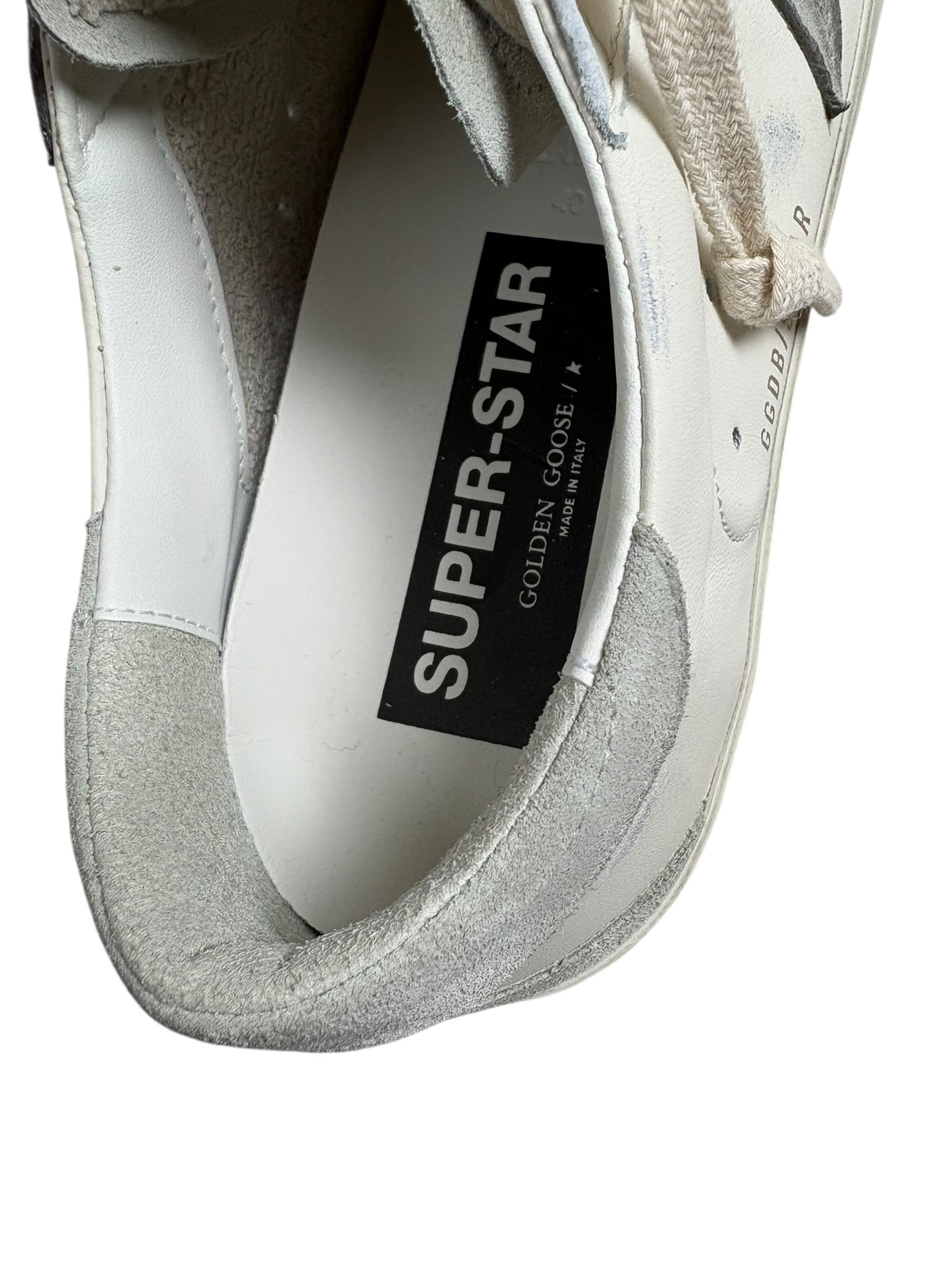Sneakers Golden Goose blanc taille 40 - Vue côté